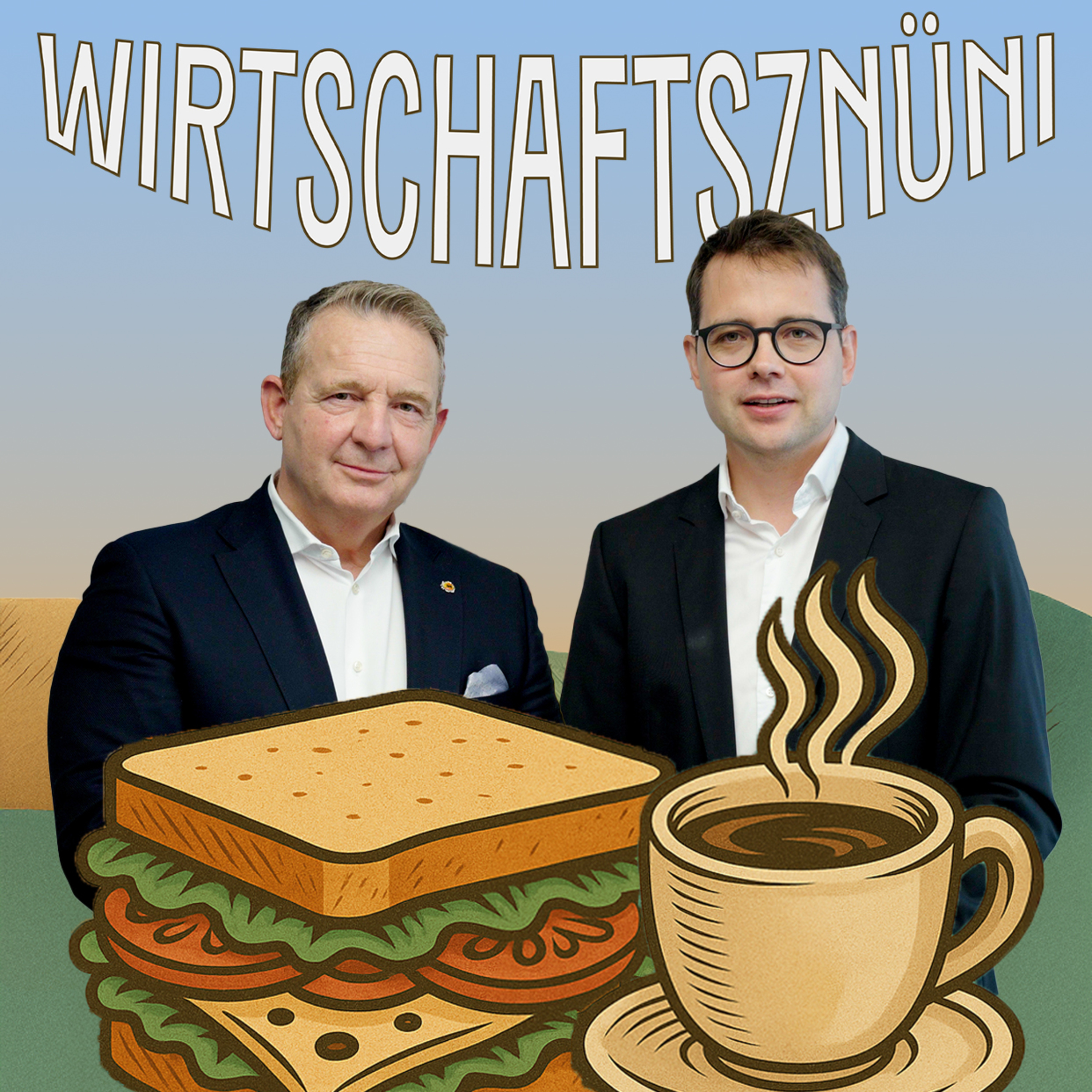 Wirtschaftsznüni über die Miet-Initiative mit Francesco Rappa Unternehmer & Grossrat