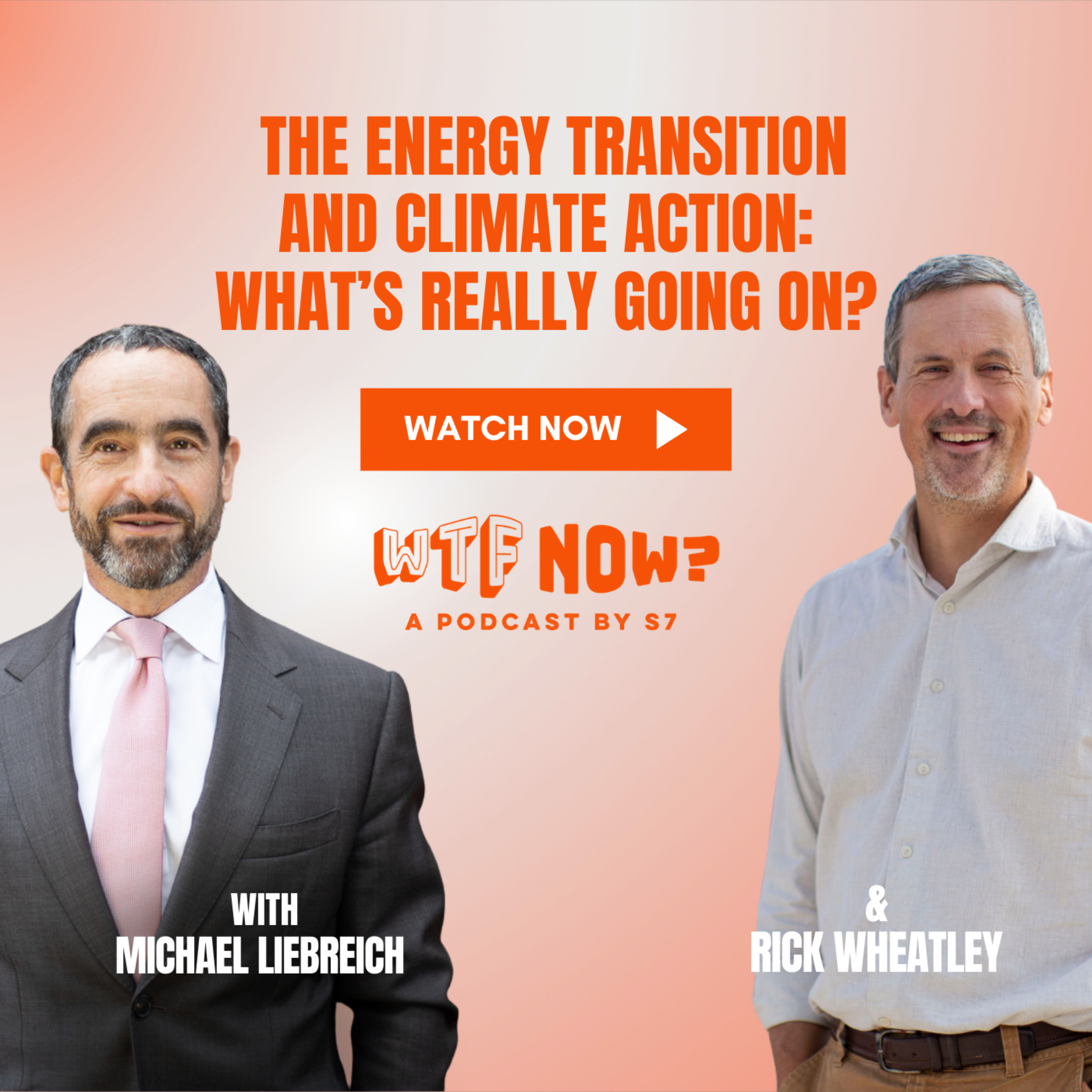 The energy transition and climate action: what's really going on? Part 1 | Michael Liebreich episode artwork
