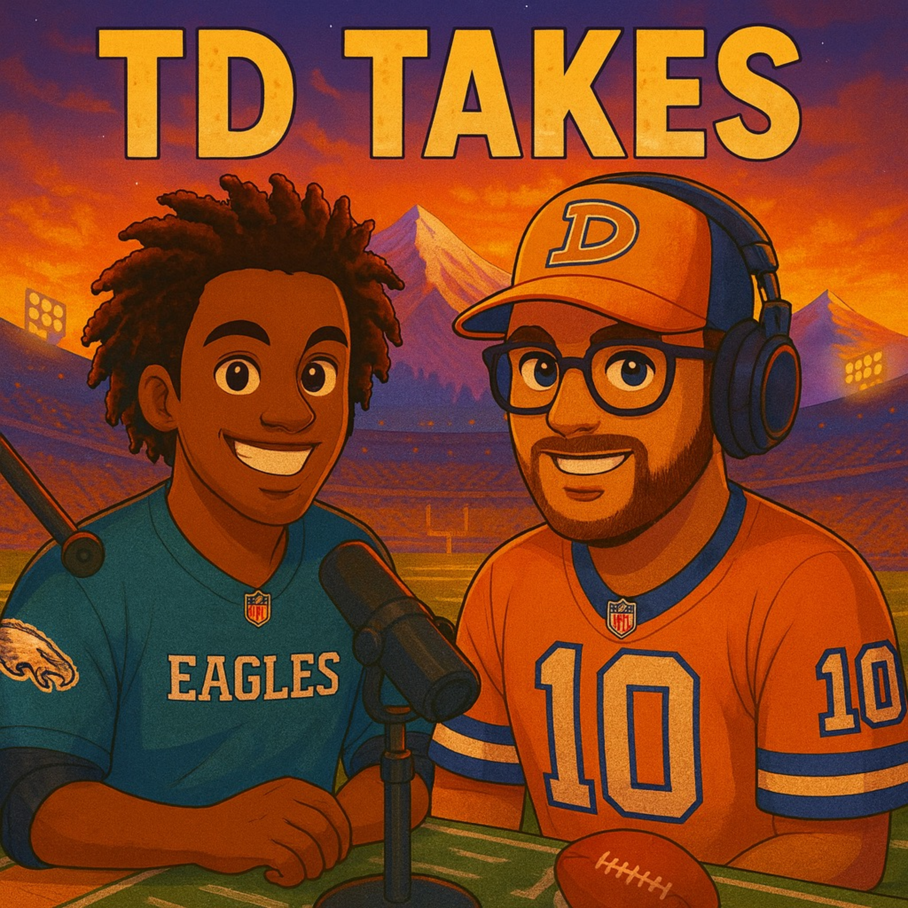 Labor Day Blitz 🏈🎬 Rockies Reality, NFL Shockwaves & Swift/Kelce! | TD Takes Podcast episode artwork