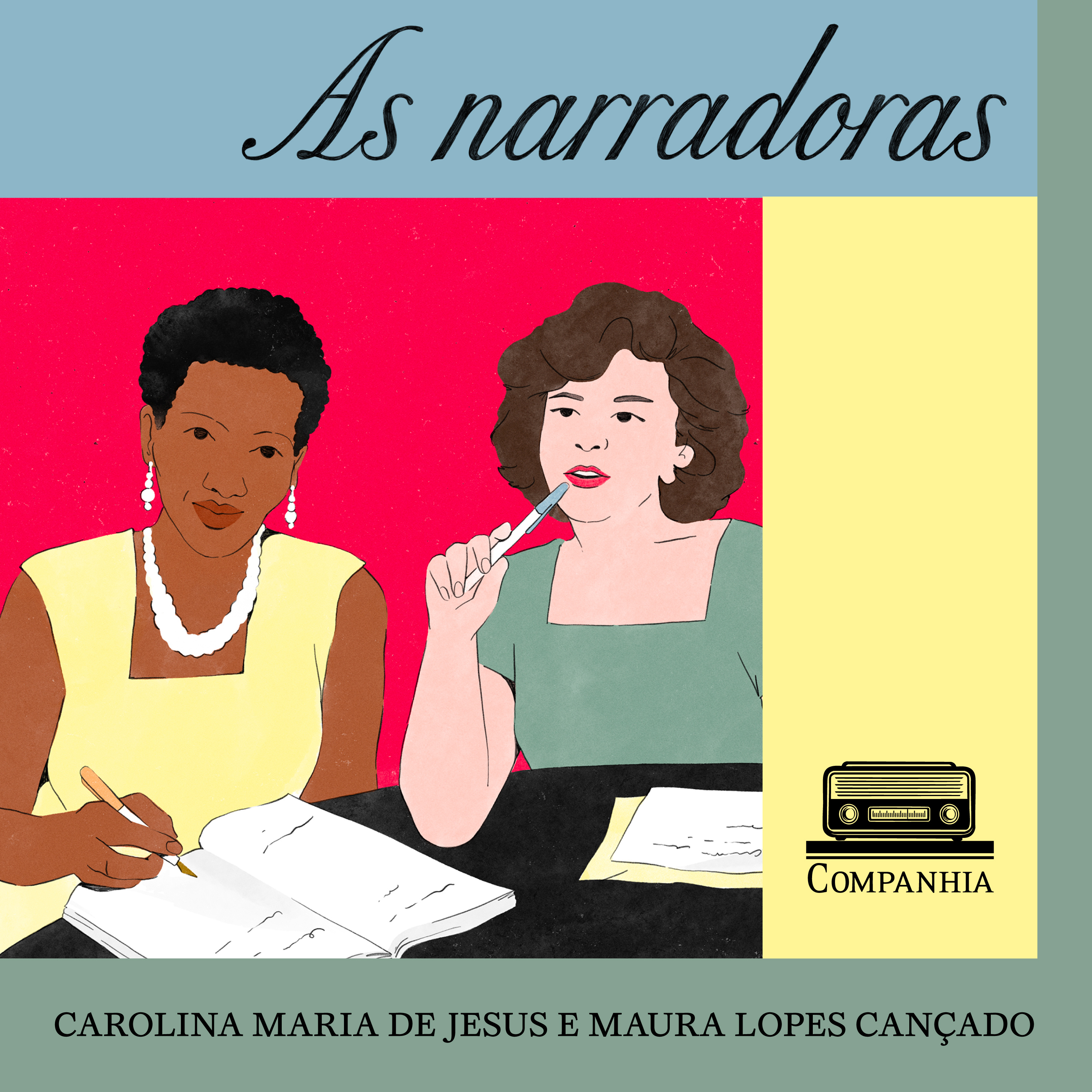 As narradoras #5 – Eu preciso destas palavras: Carolina Maria de Jesus e Maura Lopes Cançado