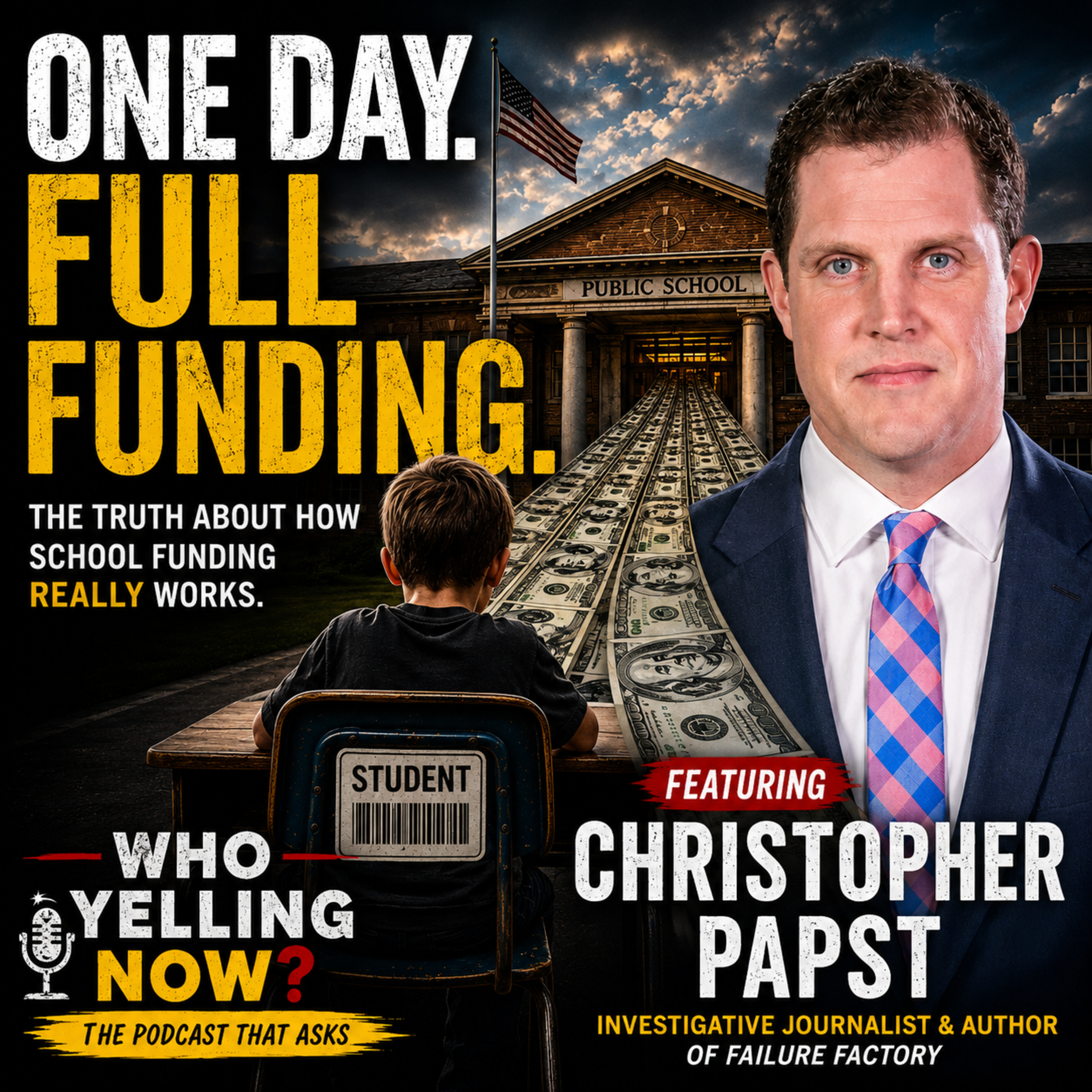 We Call It Education. #WhoYellingNow? #OlgaForeign# ChristopherPapst episode artwork