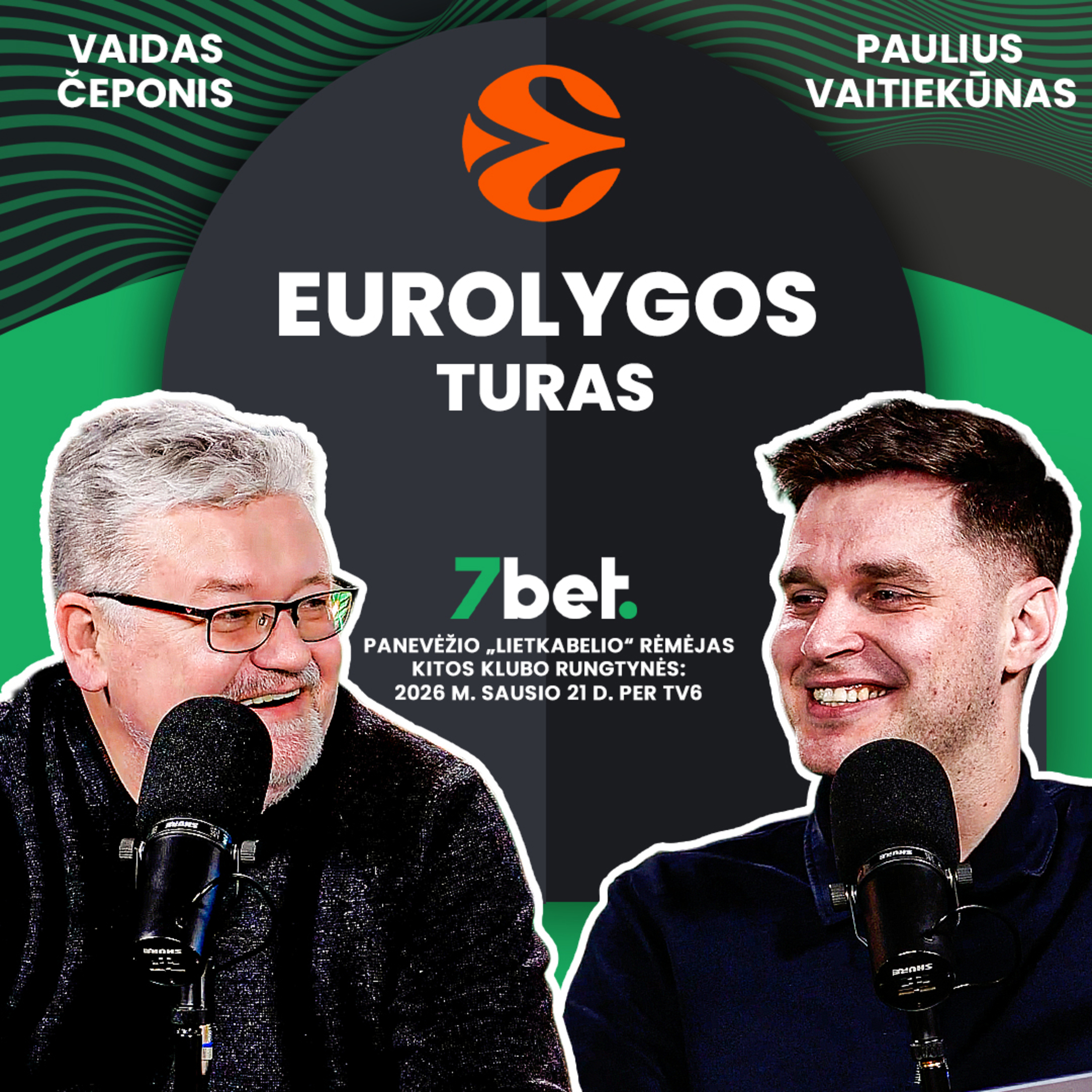 Eurolygos turas #17: Dviguba „Žalgirio“ išvyka, Šaras ir de Colo bei kokį sportą žiūri Čepas?