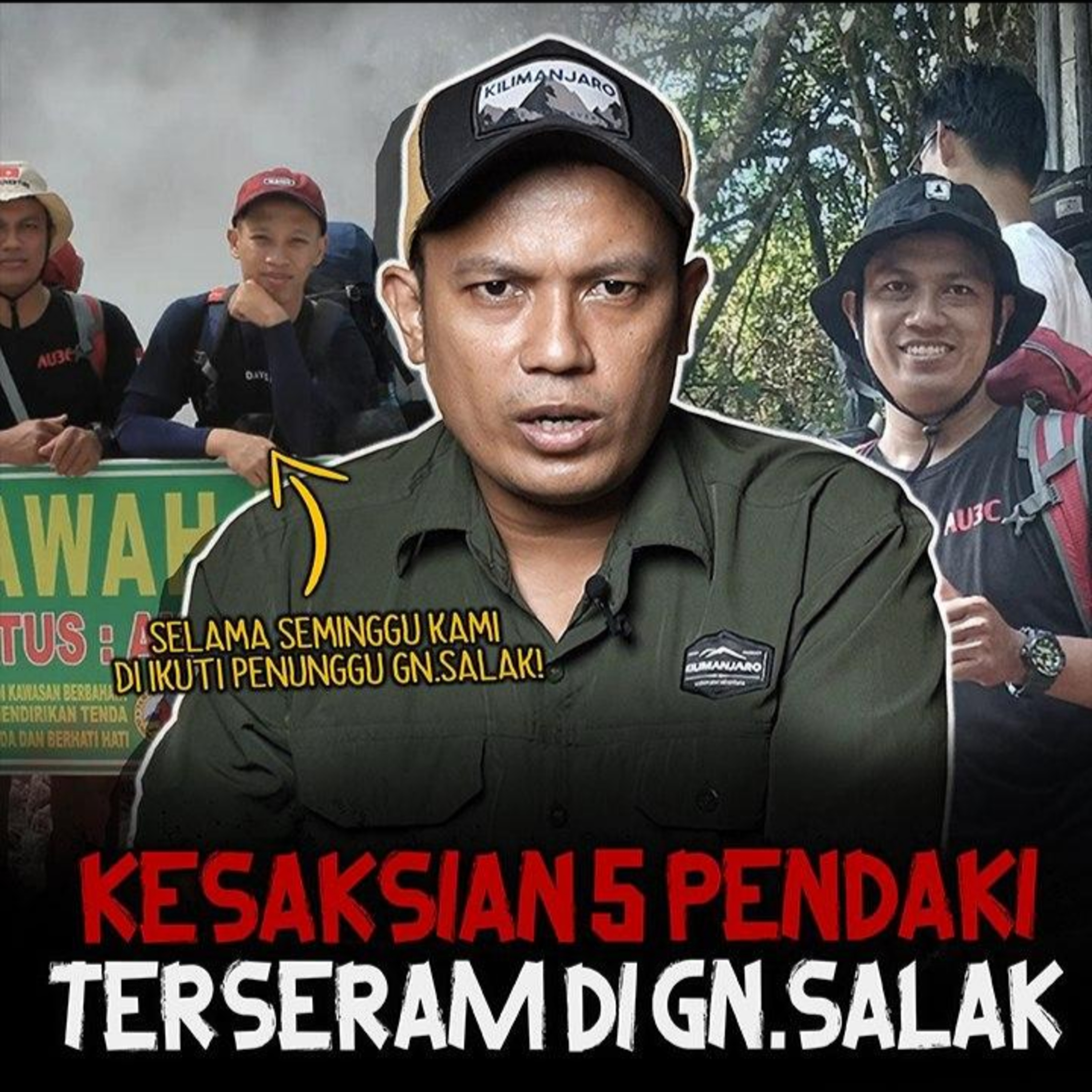 MENCEKAM DI Gn. SALAK! FULL DOKUMENTASI! TOLONGGG BANG KAMI SEMUA DIIKUTI SAMPE RUMAH