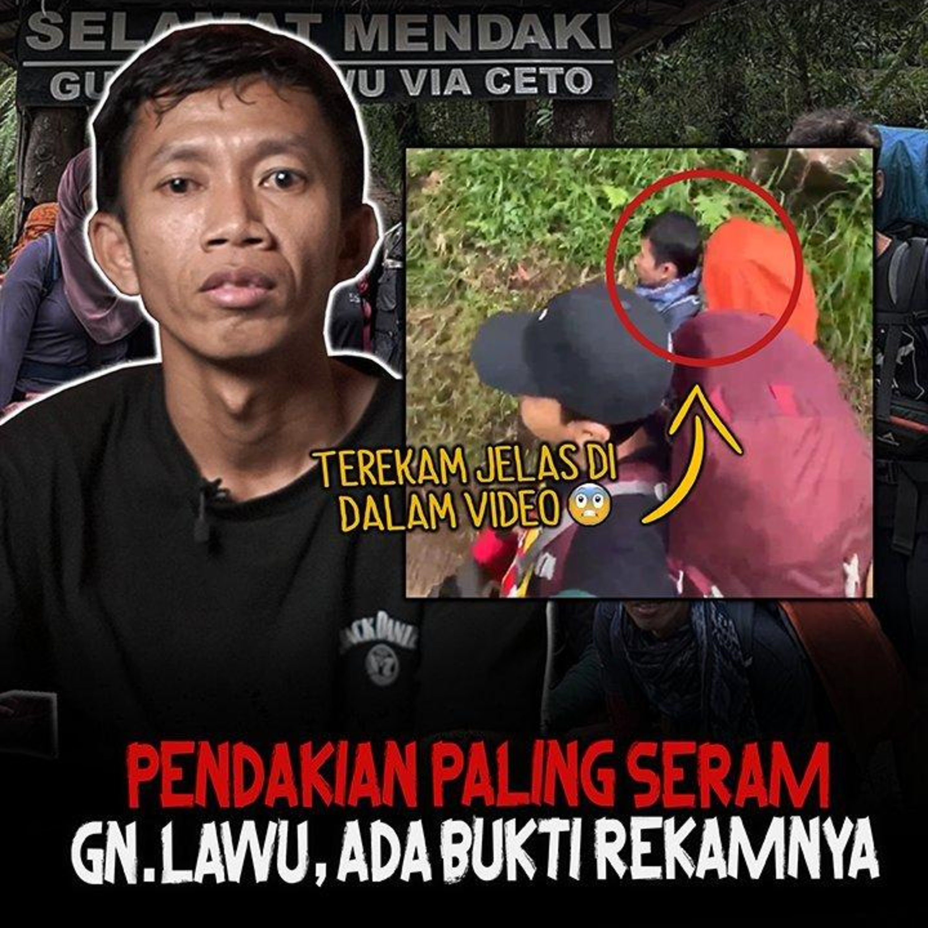 GILAA SUARA PENAMPAKANNYA JELAS BANGET! INI GUNUNG APA SARANG SETAN PENDAKIAN HOROR GN. LAWU.mp4