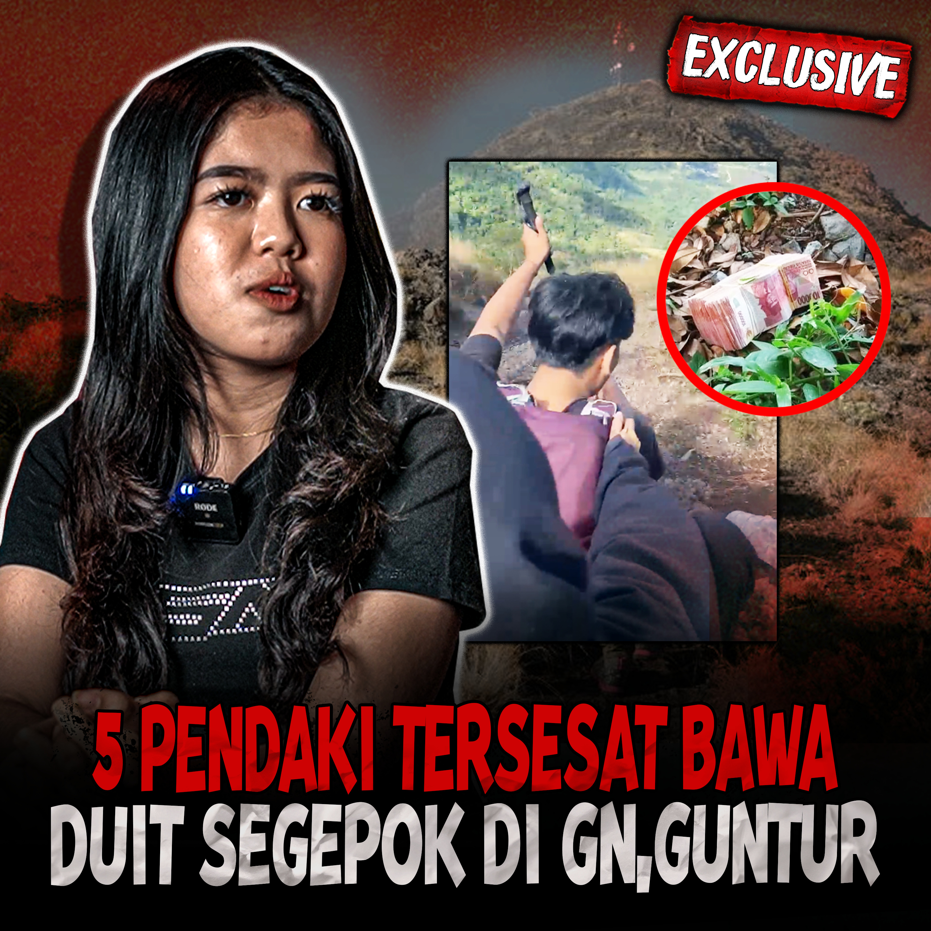 FIX INI HOROR! 2 ORANG MISTERIUS KEMBALI DARI KEMATIAN MENOLONG 5 PEMUDA INI KELUAR DARI GN. GUNTUR