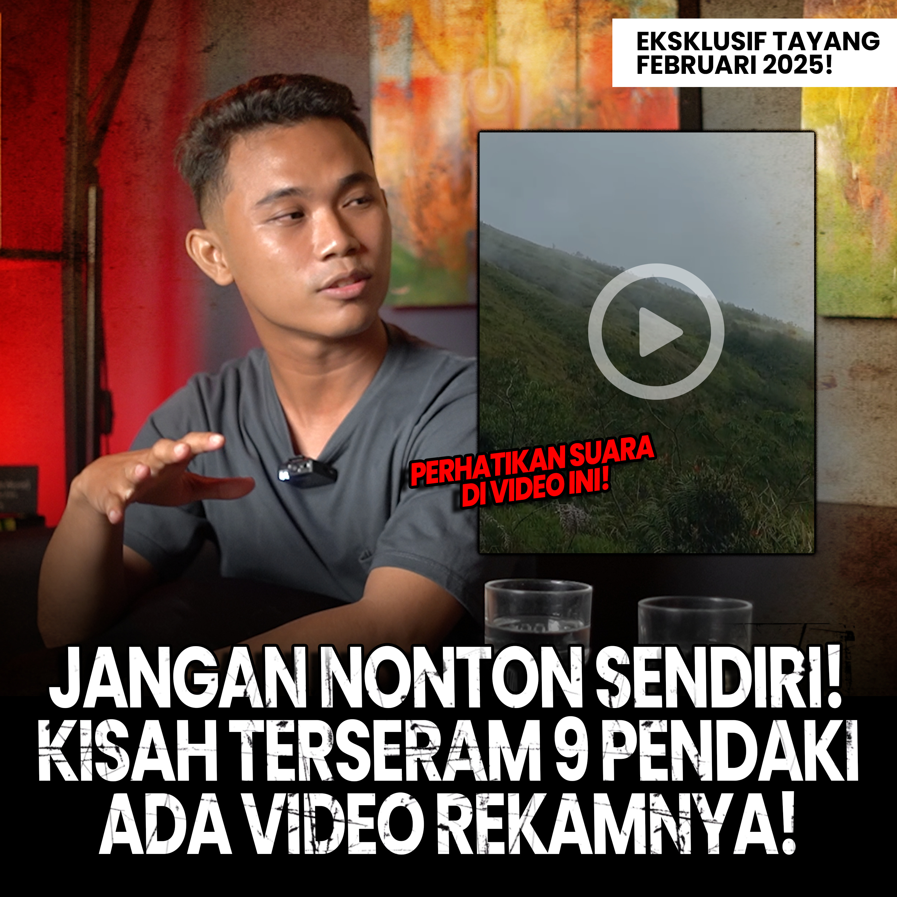 MERINDINGG.. DENGERIN BAIK - BAIK BUKTI REKAM SATU INI JADI BUKTI! PENDAKIAN HOROR GUNUNG SUMBING