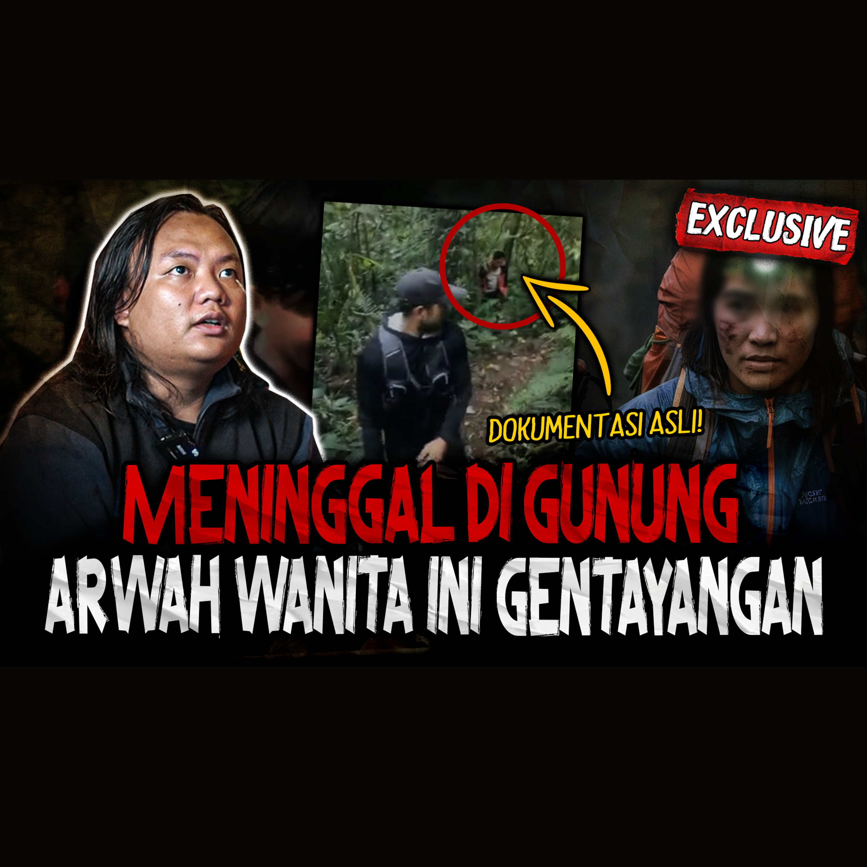 INI HORORNYA GAK MAIN - MAIN!! DITINGGAL SENDIRIAN DI GUNUNG DITEMENIN PENDAKI YANG SUDAH MENINGG4L