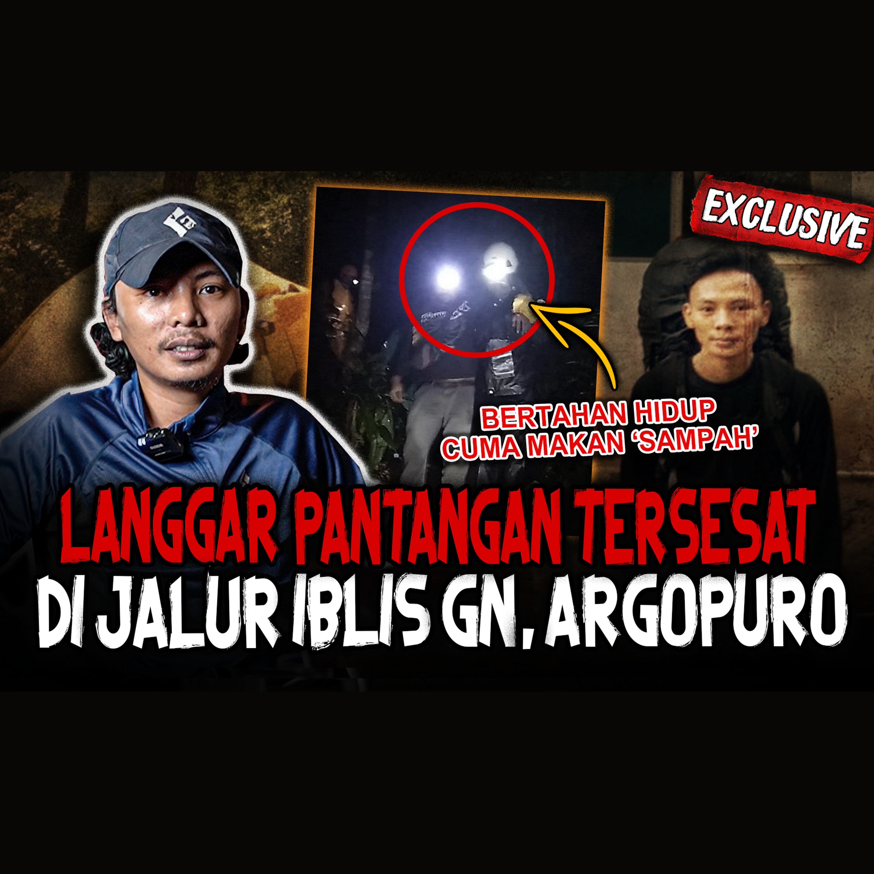 HILANG DI Gn. ARGOPURO!! SURVIVE CUMA MAKAN SAMPAH Kalau Gue Mati Disini Tinggalin Aja!!