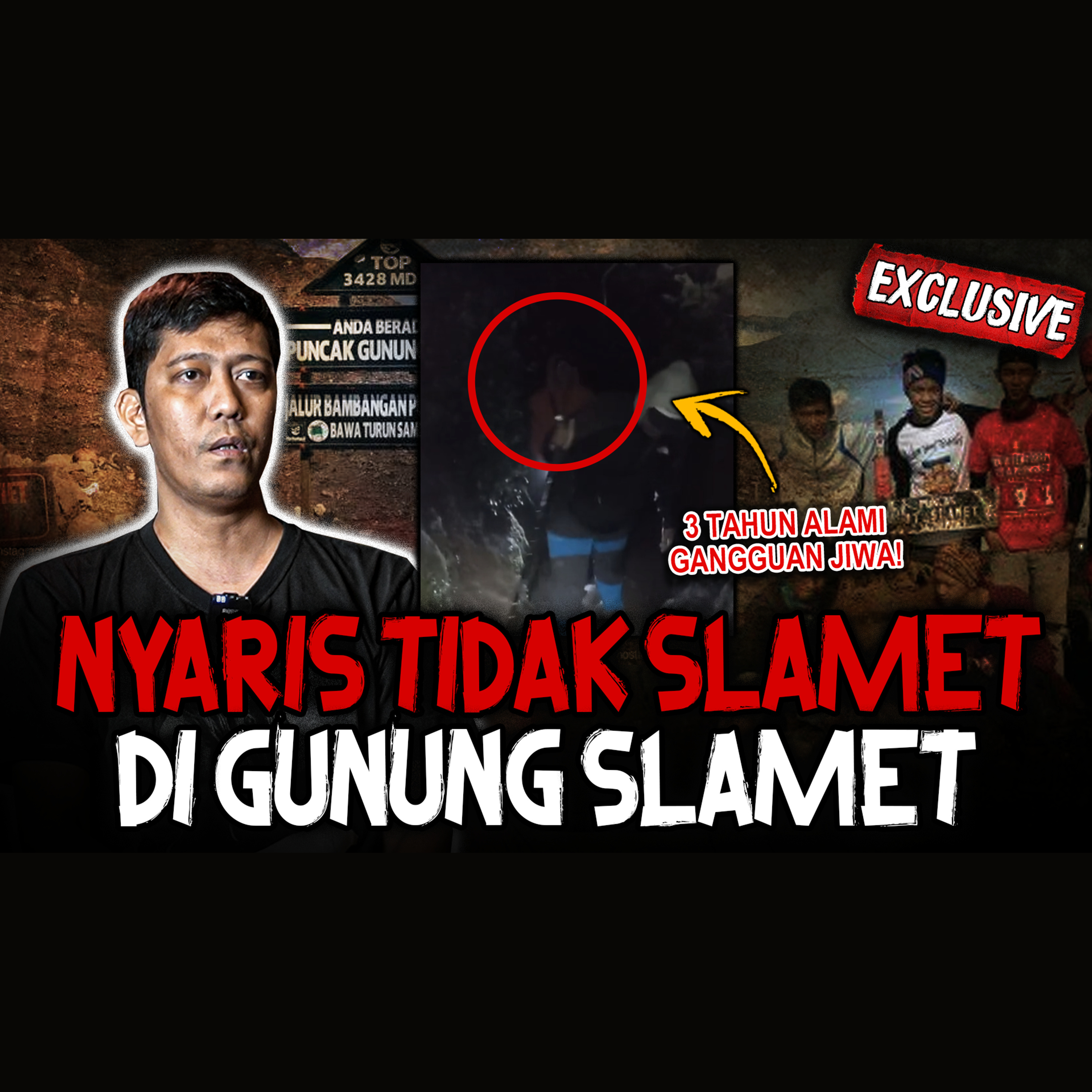 TERSESAT DI Gn. SLAMET! SEREM BANGET! 3 TAHUN PENDAKI INI ALAMI GANGGUAN JIWA