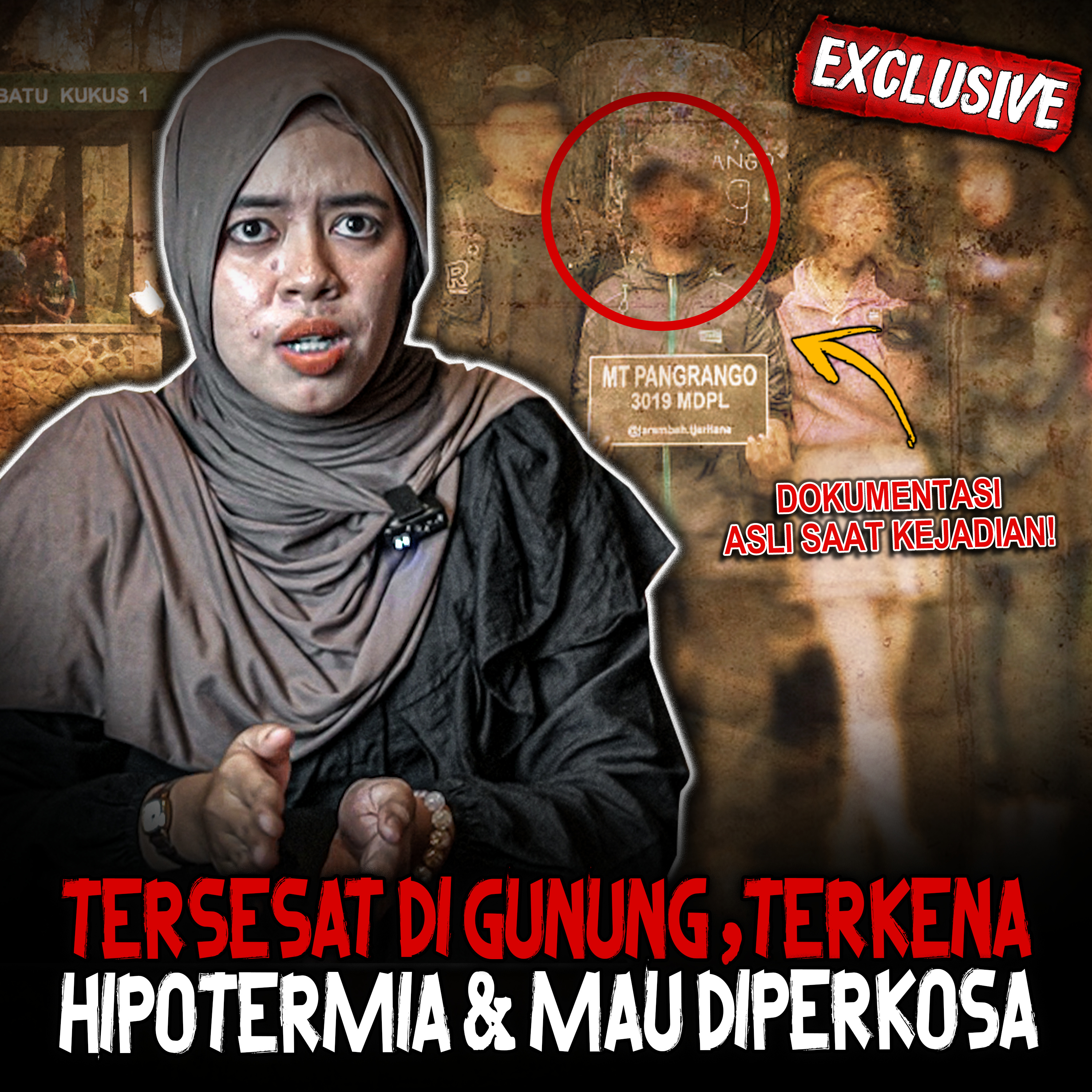 DI KALA DOA IBU MENYELAMATKAN SAYA!! 3 CEWEK TERSESAT NYARIS MAU DI PERKOS4 DI GUNUNG PANGRANGO