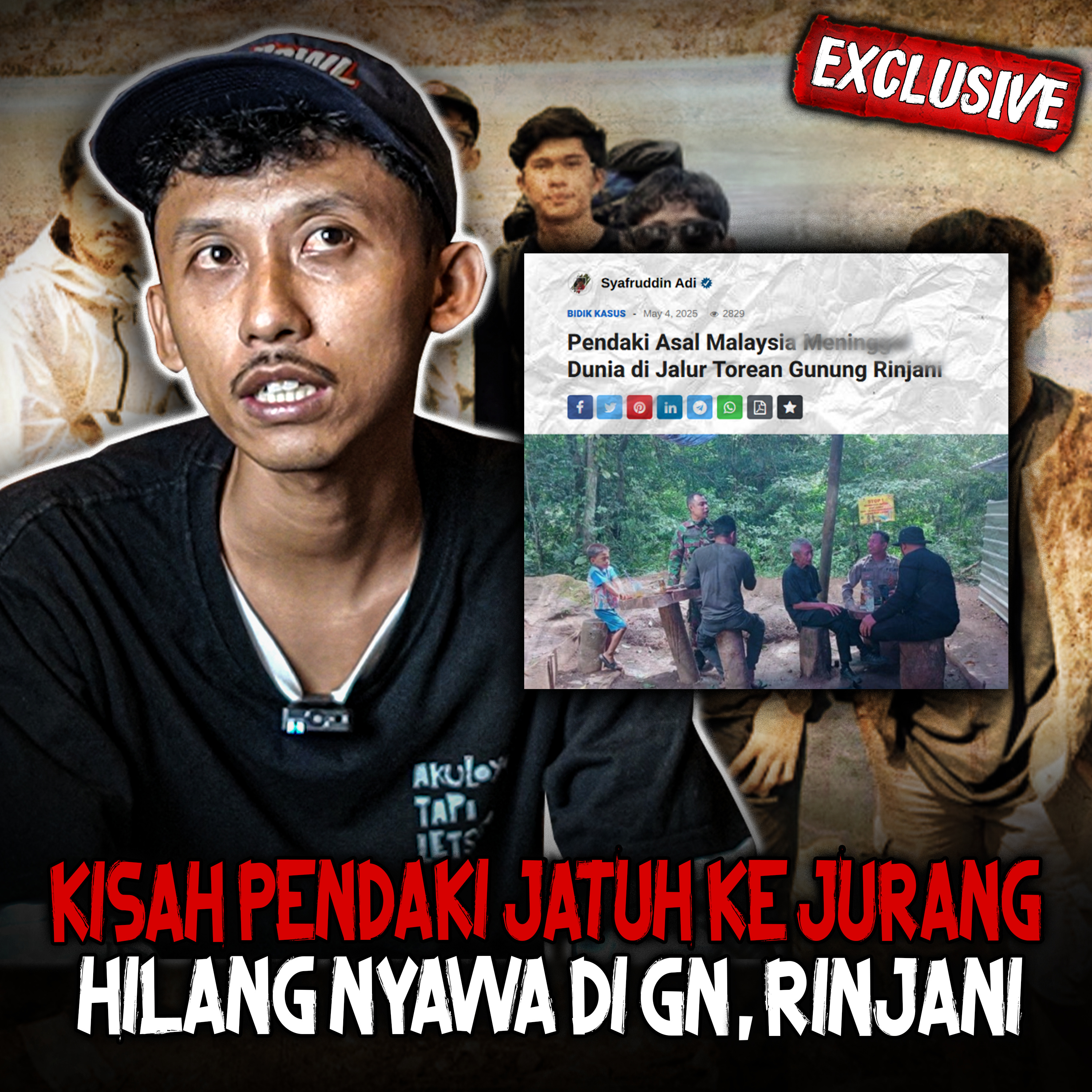 INNALILLAHI!! 5 HARI 4 MALAM MENCEKAM MENINGGALNYA RENI JATUH KE JURANG DI GUNUNG RINJANI