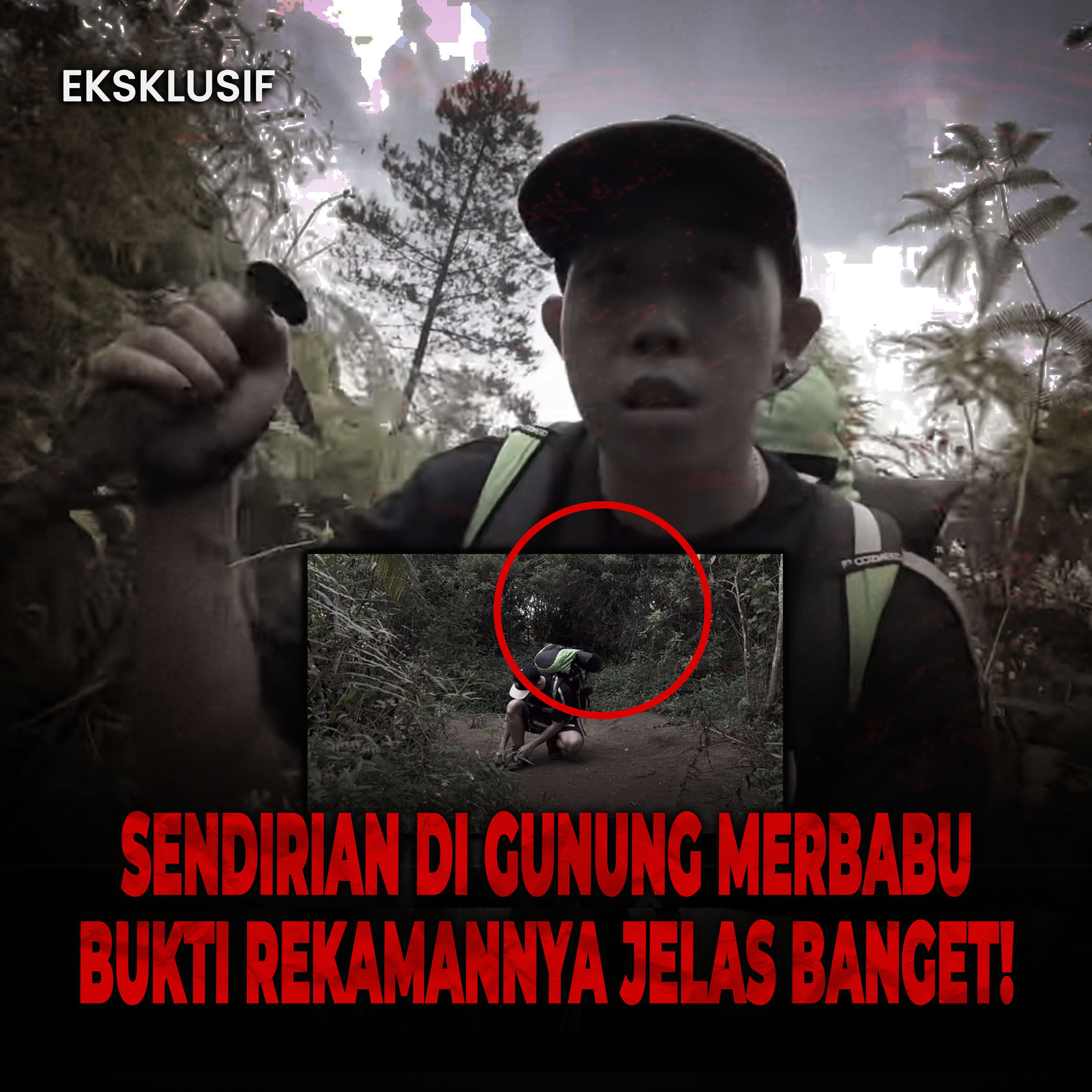 PERHATIIN BAIK - BAIK REKAMAN VIDEONYA!! PEMBUKTIAN TERGILA SEORANG DIRI DI GUNUNG MERBABU