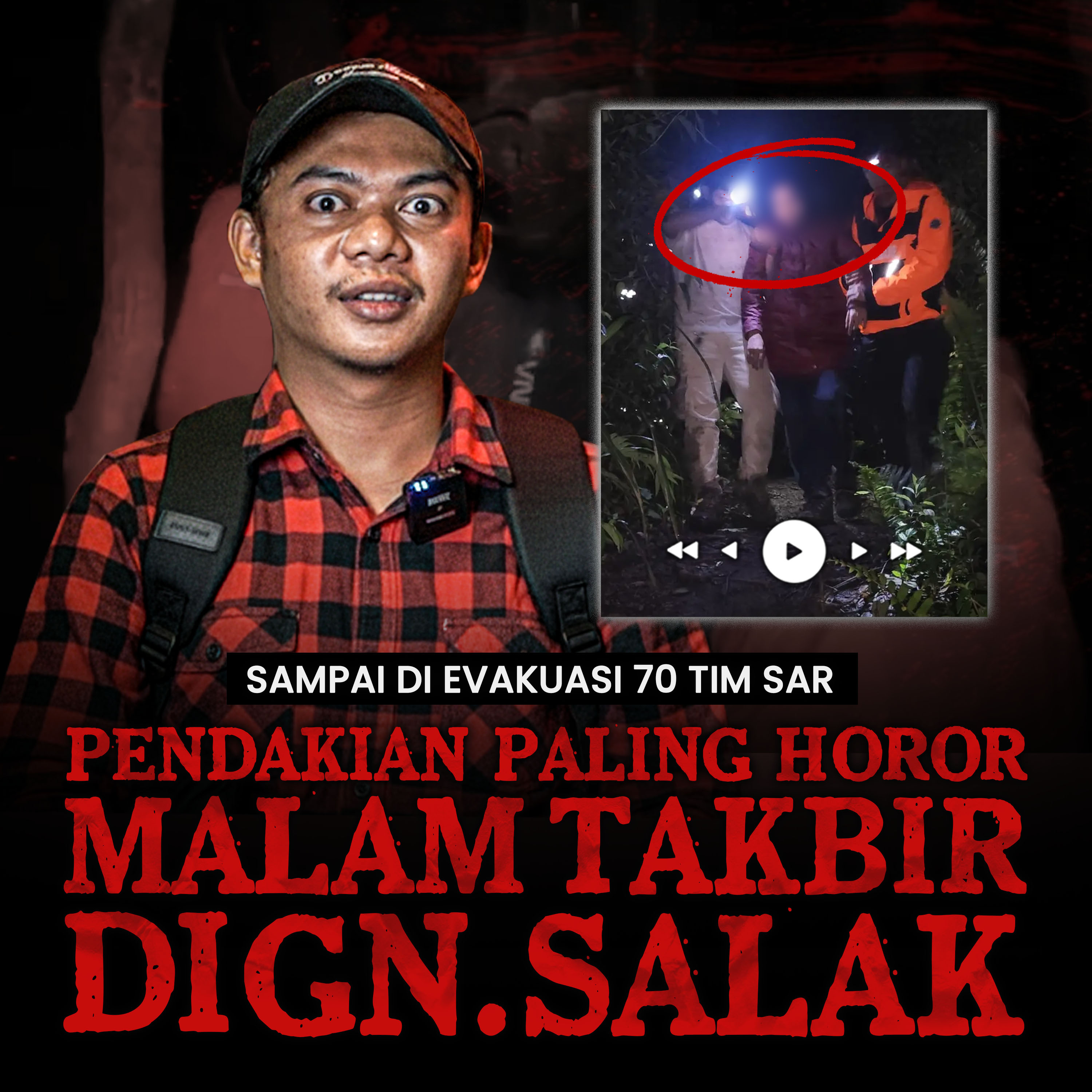 INI YANG TERJADI & NYATA!! NANTANG SETAN DI GUNUNG SALAK SAMPE 70 WARGA KAMPUNG TURUN TANGAN