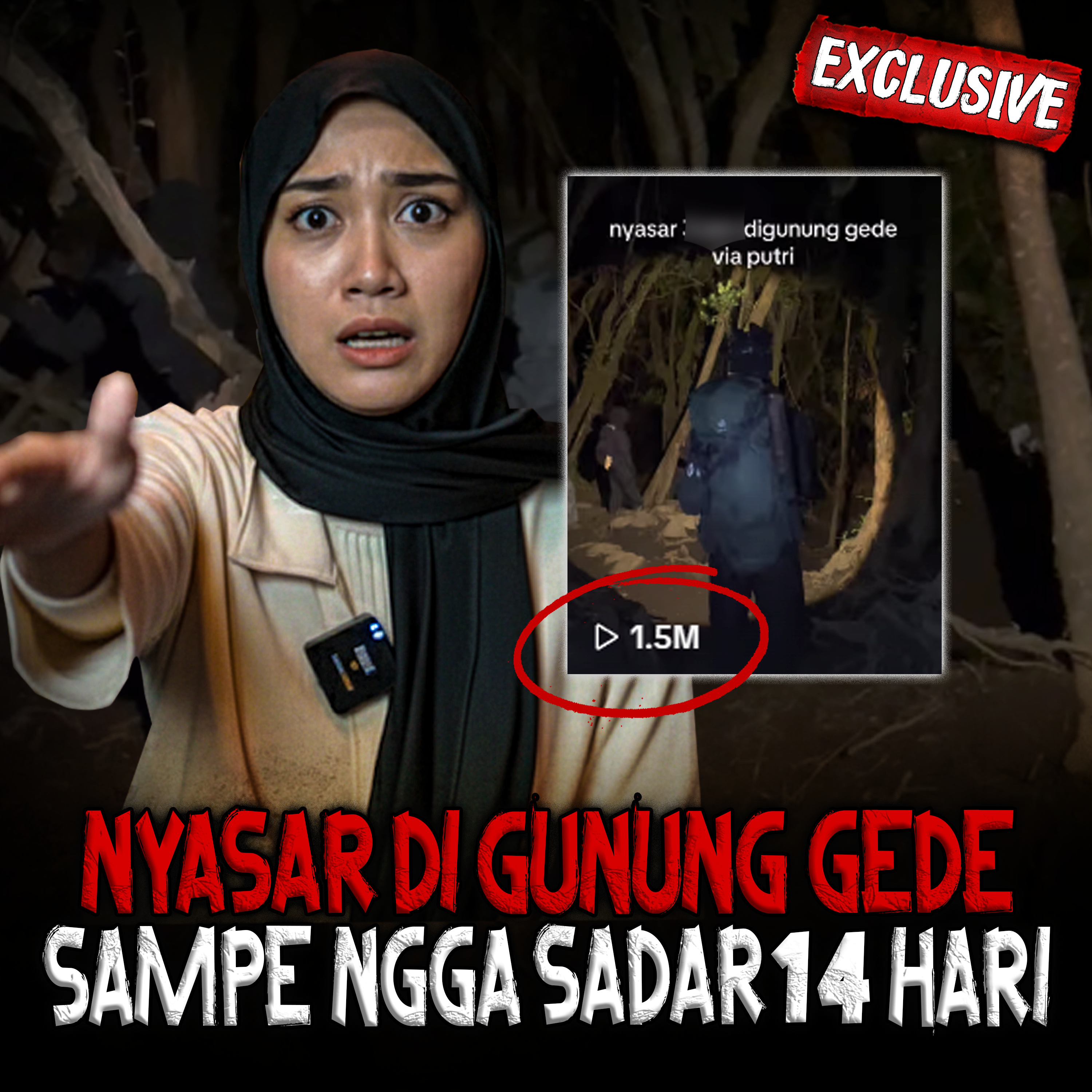 KALIAN TONTON INI BAKAL MERINDING! 14 HARI PENDAKI INI TAK SADARKAN DIRI