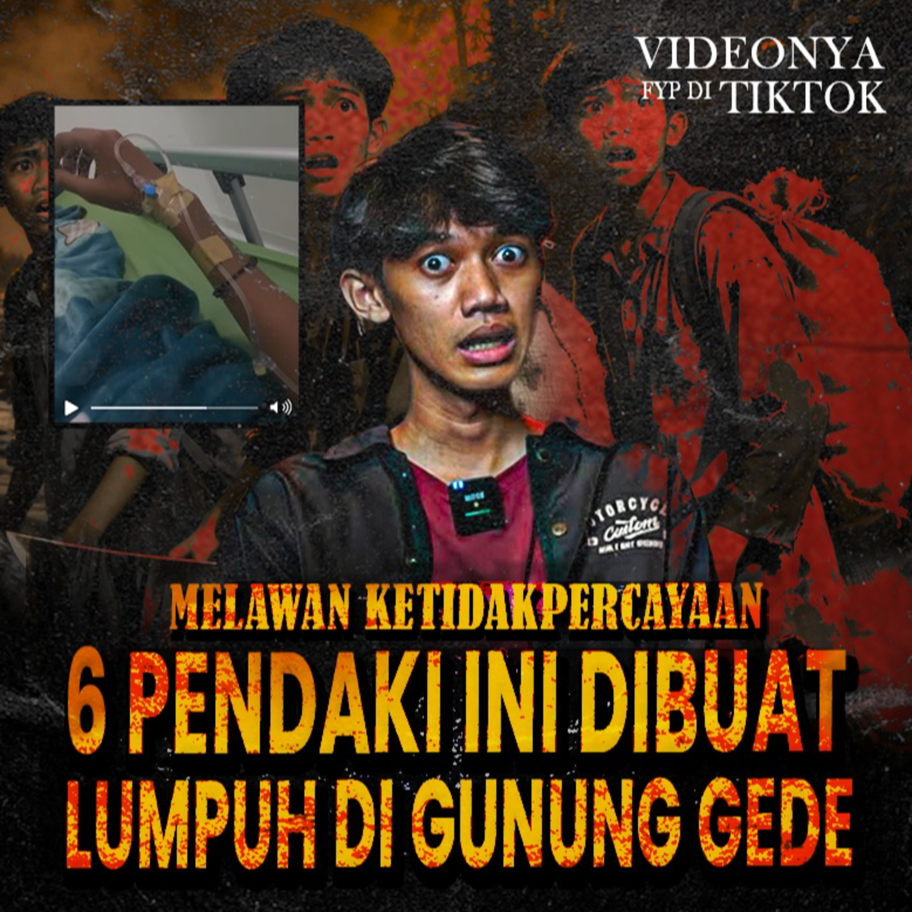 AWALNYA ENGGA PERCAYA!! WARGA SAMPE TURUN TANGAN! 6 PENDAKI INI DIBUAT LUMPUH DI Gn. GEDE