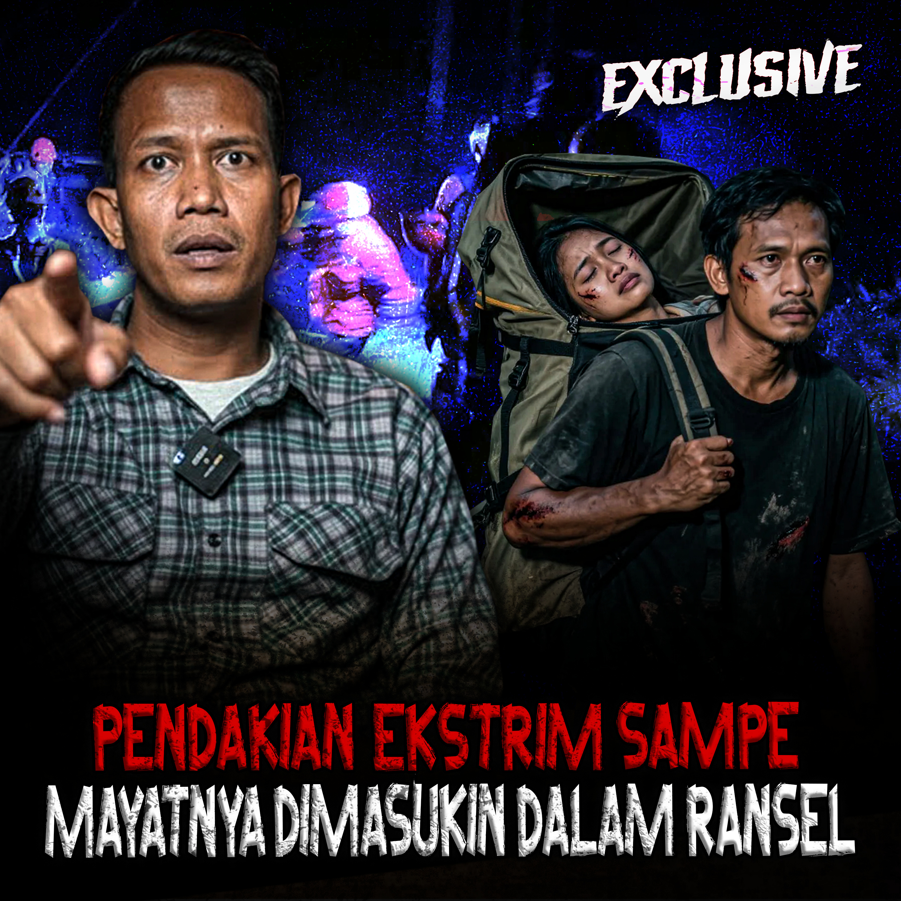 PODCAST HOROR TERGILA! MAY4TNYA DI MASUKIN KE RANSEL!! PENDAKIAN PALING EKSTRIM GUNUNG GEDE THN 2000