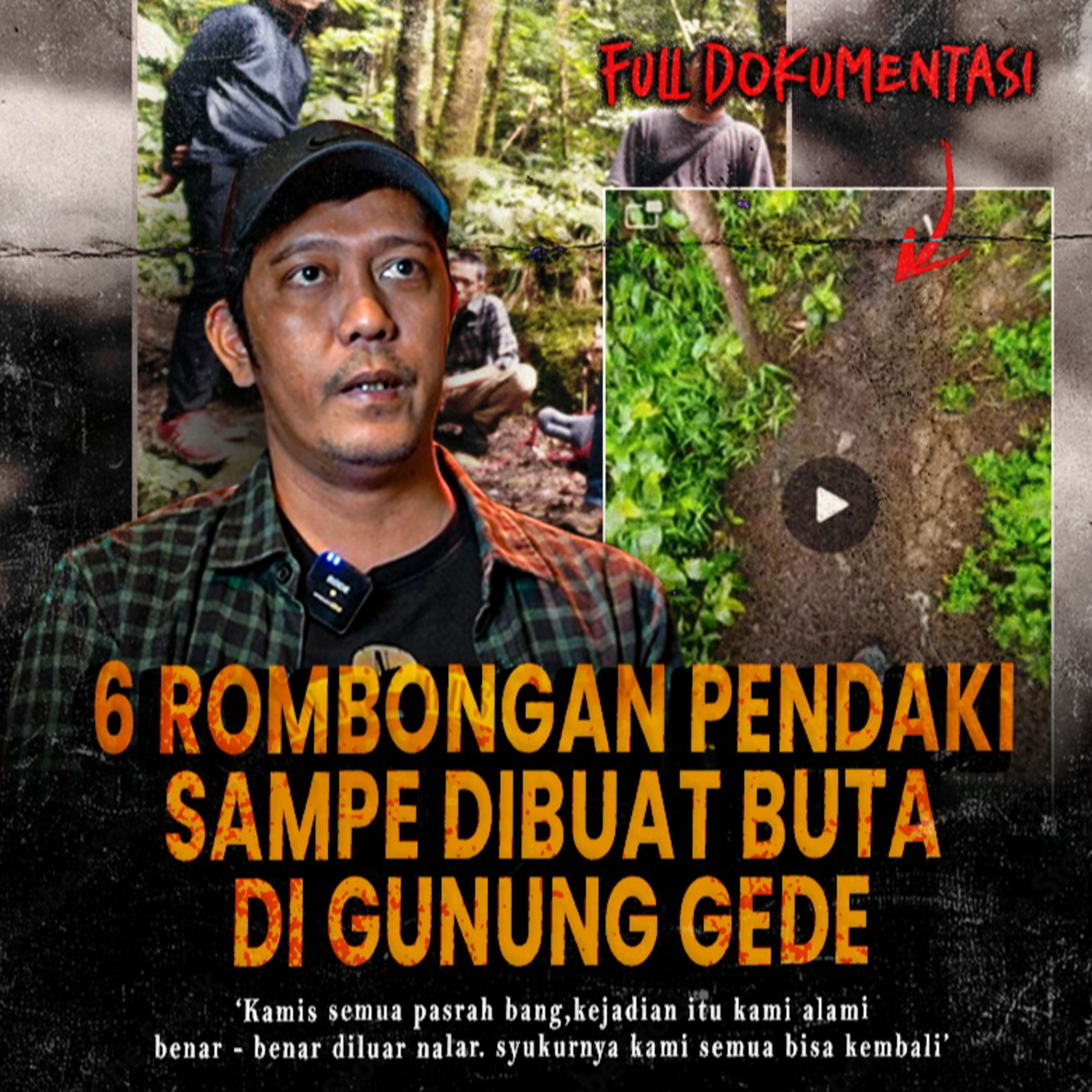 PENDAKI JAKARTA NYASAR! DIBUAT BUTA SAMPE MUNTAH D4RAH