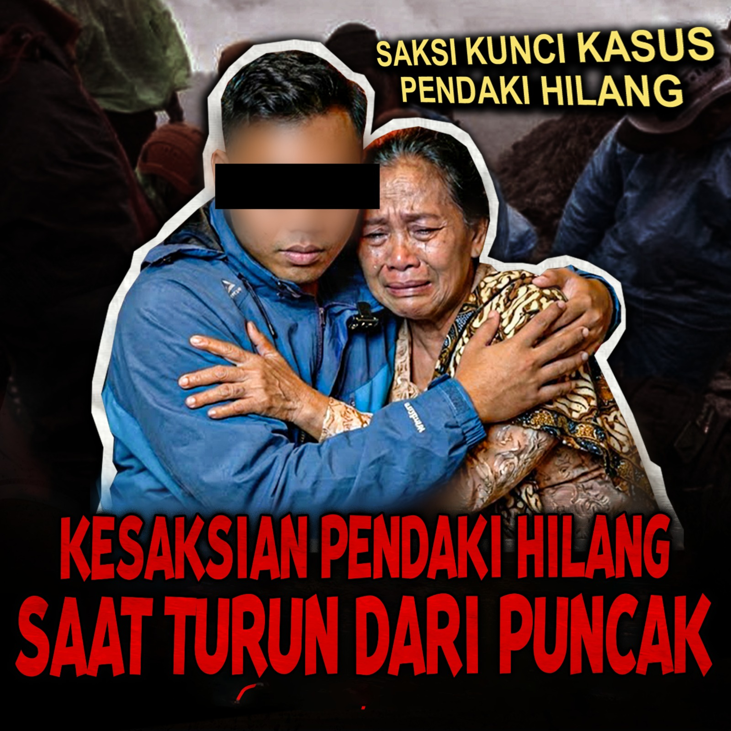 GILAA.. ENGGAK NYANGKA SE MENYERAMKAN INI! DITINGGAL SENDIRIAN DI GUNUNG BERUJUNG DIEVAKUASI TIM SAR