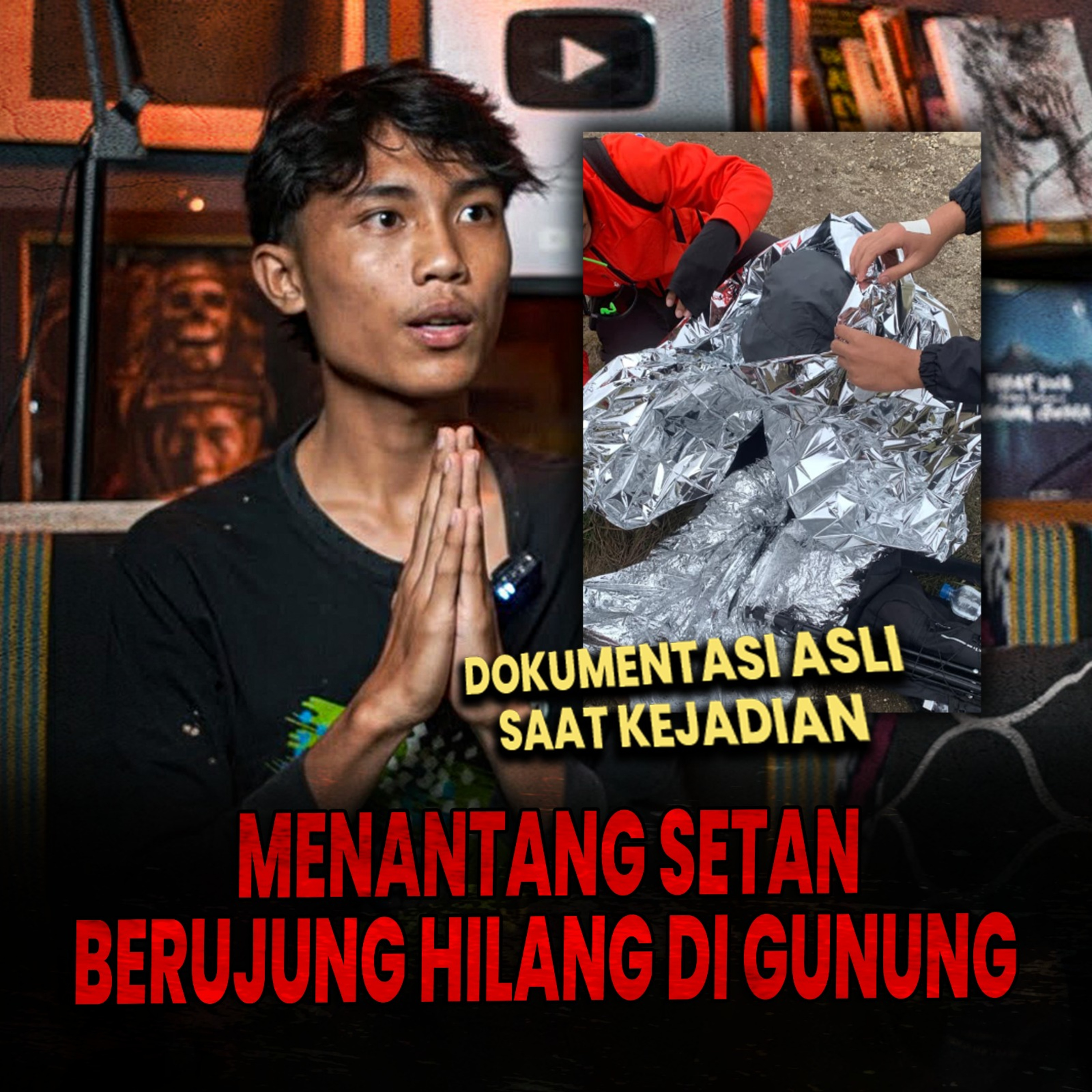 PERCAYA ENGGAK PERCAYA.. INI TERJADI & NYATA!! 30 HARI PENDAKI INI DIBUAT LUMPUH DARI GUNUNG GEDE