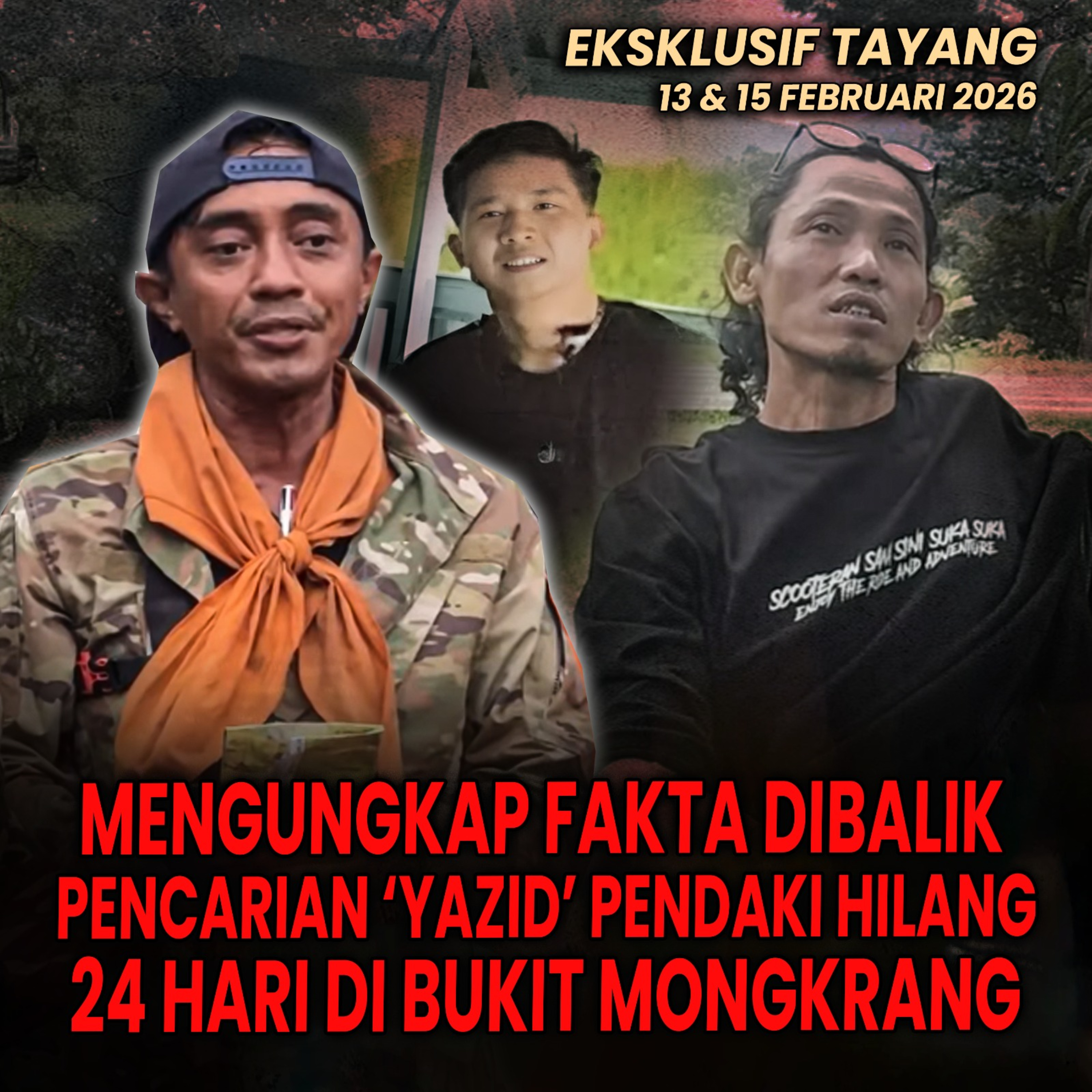 TERUNGKAP! FAKTA TERSERAM HILANGNYA 'YAZID' 24 HARI DI MONGKRANG COBA CARI JALAN TIKUS BERUJUNG MD