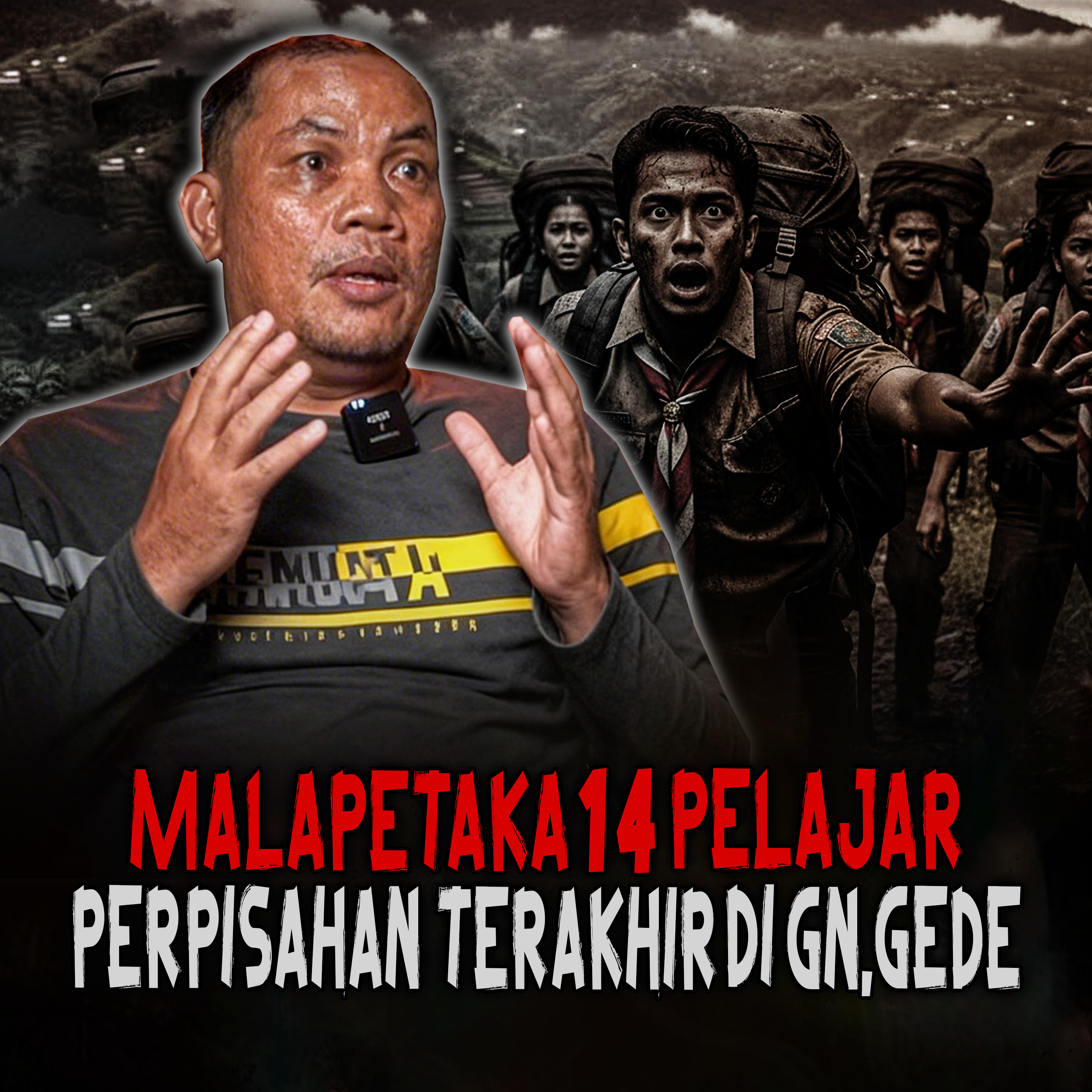 SEREEM.!! PERPISAHAN TRAGIS 14 PELAJAR PALING HOROR DI GUNUNG GEDE SAMPE WARGA LOKAL ANGKAT TANGAN