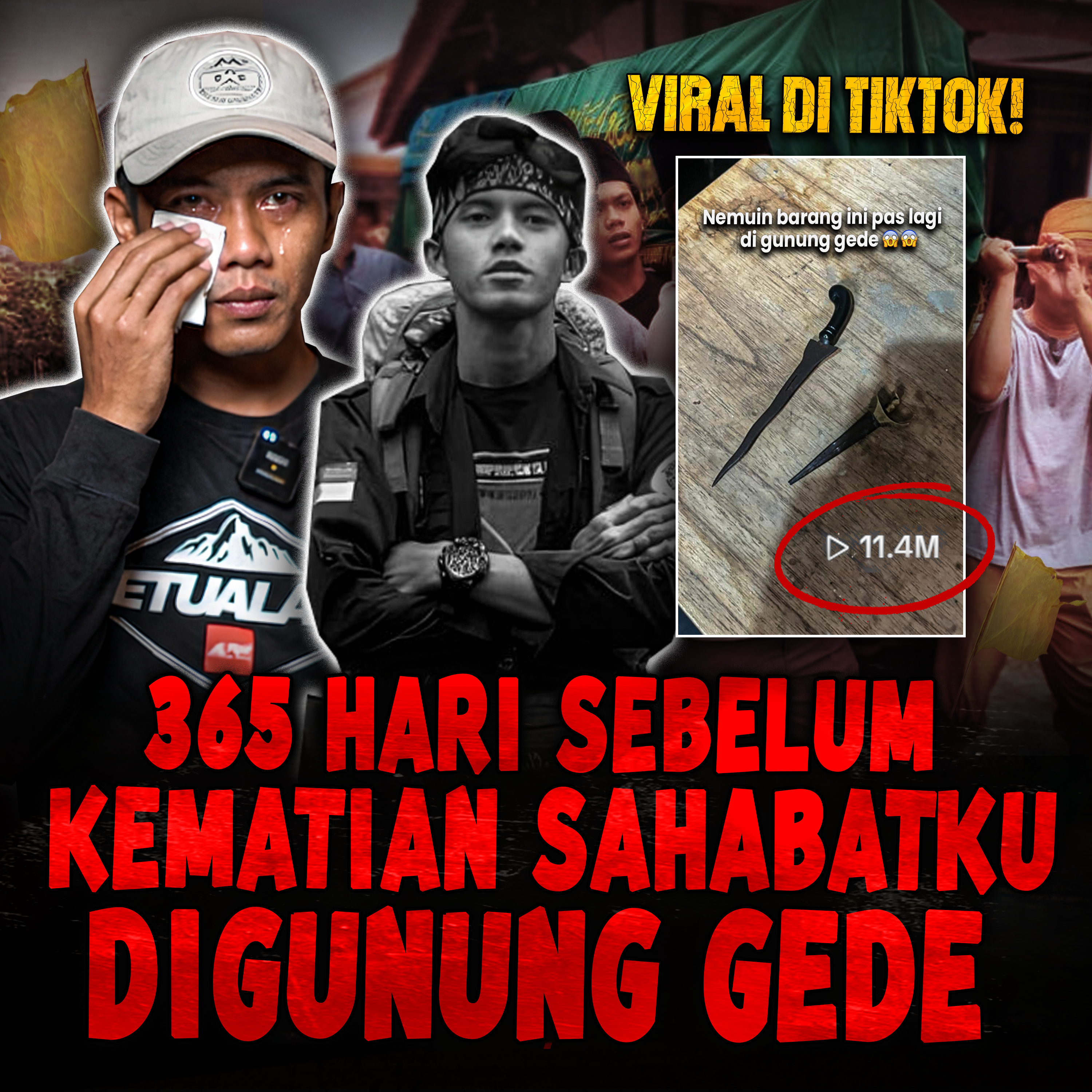 VIRAL 11 JUTA VIEWS DI TIKTOK! (NEMU LAGI CERITA SESEREM INI) PENDAKIAN TERAKHIR 5 SAHABAT DI GUNUNG