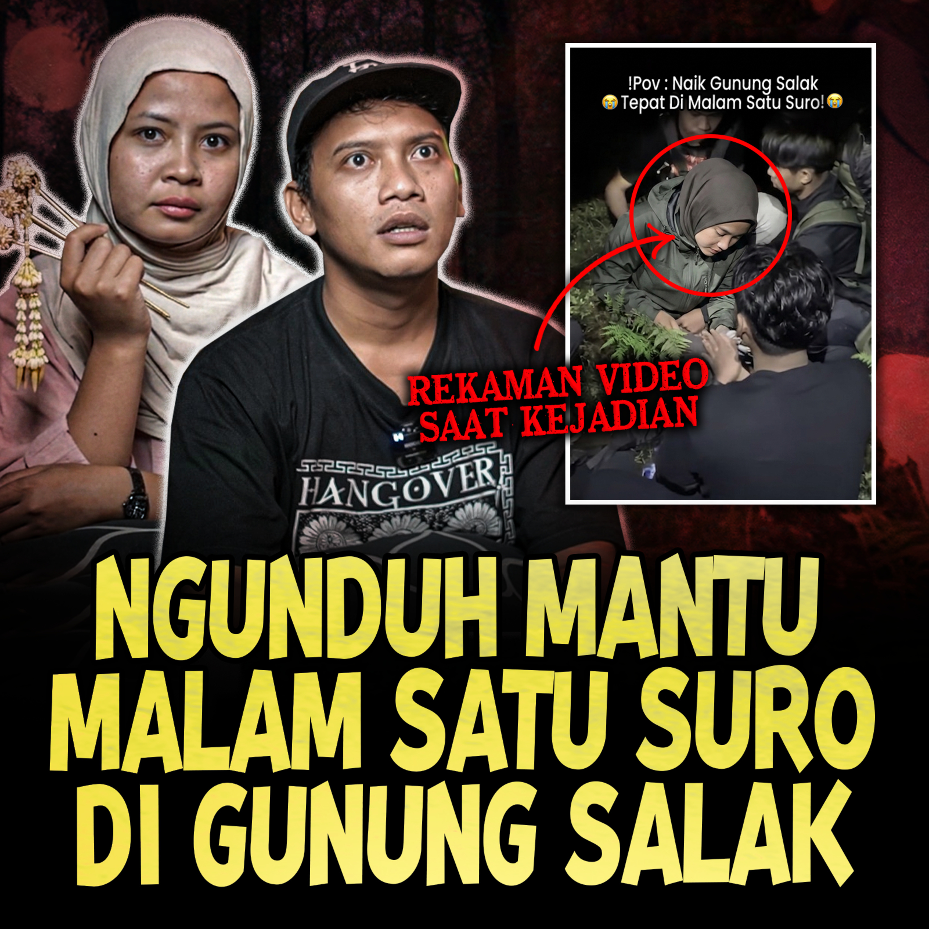NEKAT‼️(LEWAT JALUR TERLARANG, SOMPRAL, NANTANG SETAN) THE REAL FULL HOROR MALAM SURO DI Gn. SALAK