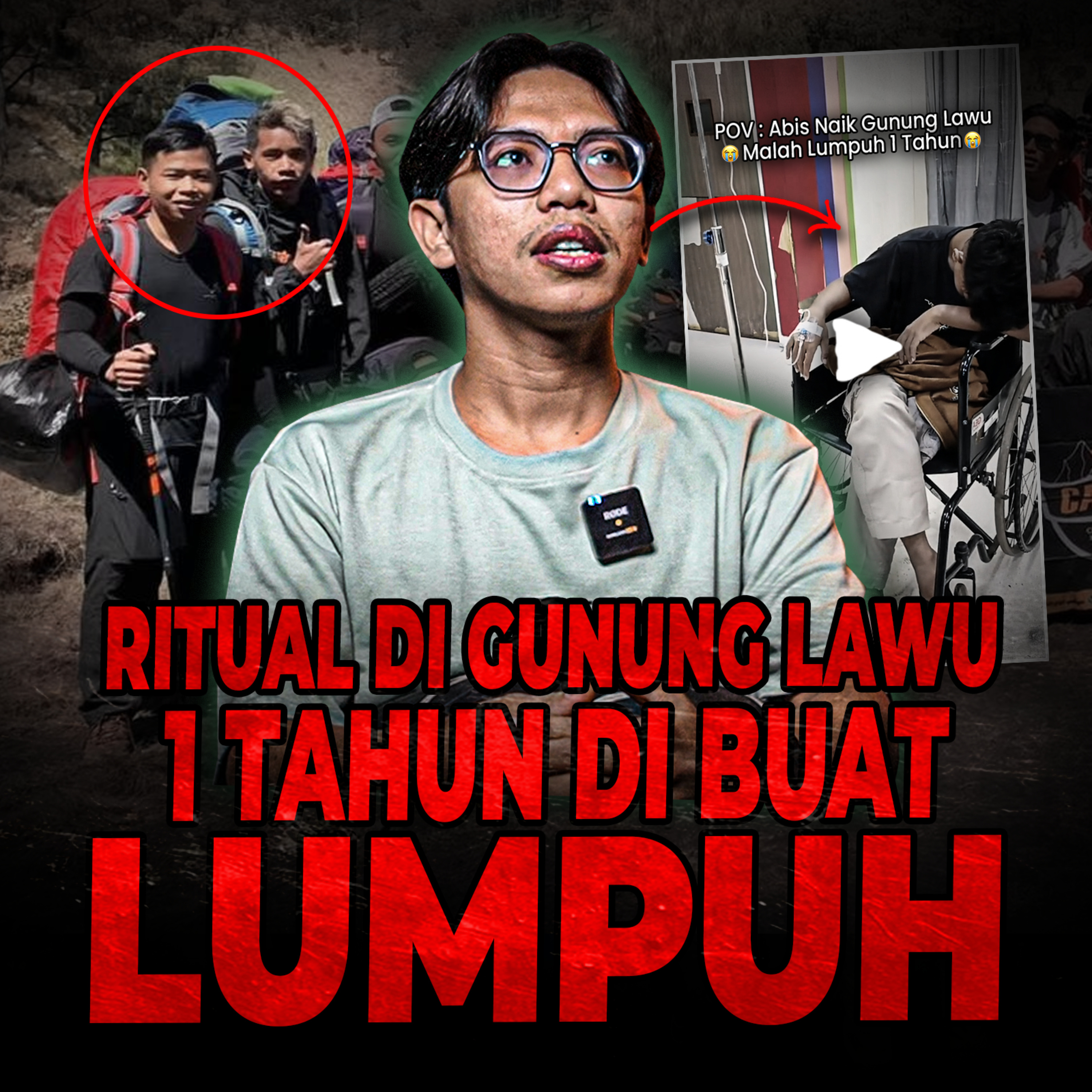 INI CERITA TERGILA YANG PERNAH ADA DI GUNUNG LAWU! 1 TAHUN PENDAKI DI BUAT LUMPUH episode artwork