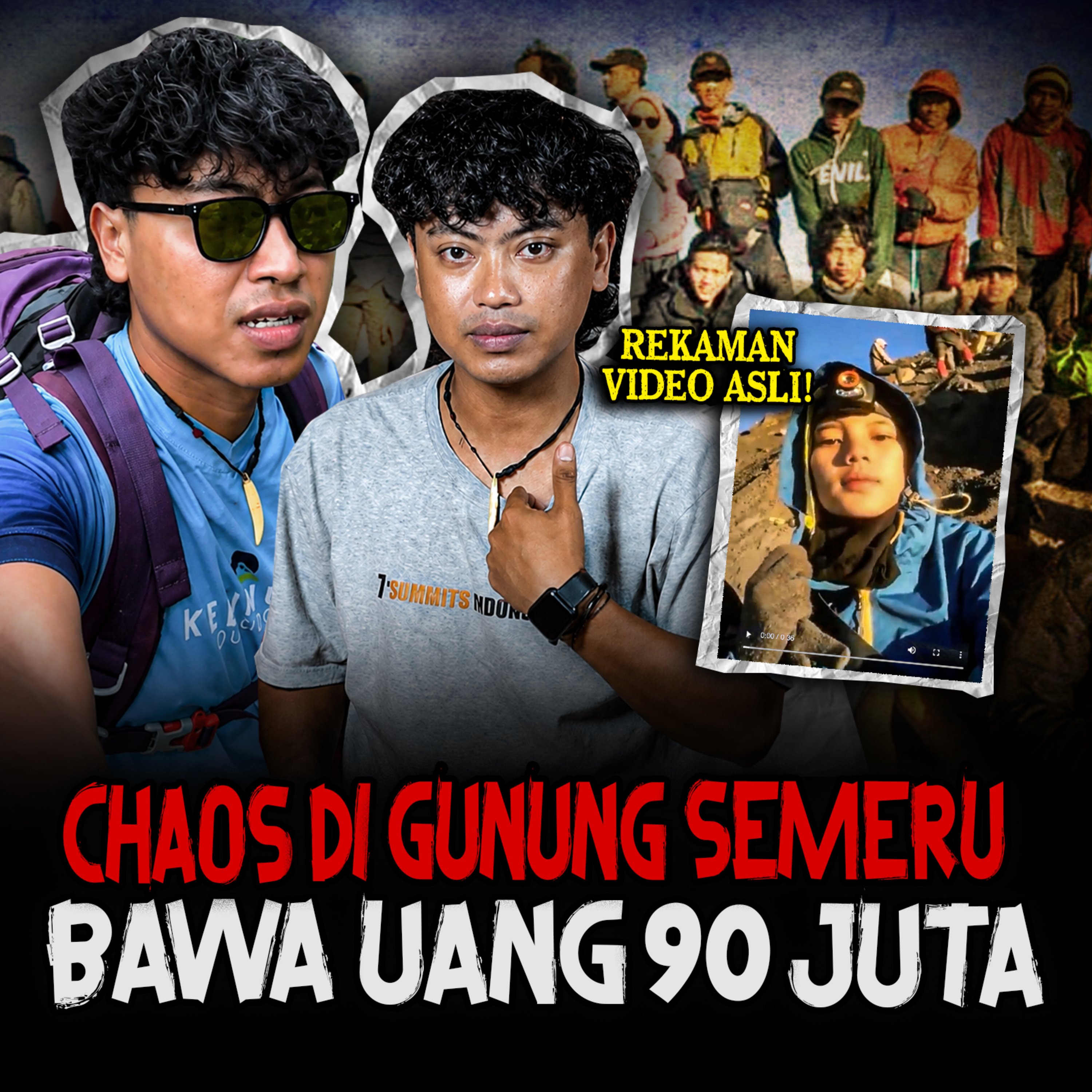 NYAWA 90 PENDAKI TERANCAM! CHAOS DI GUNUNG SEMERU BAWA UANG 90 JUT