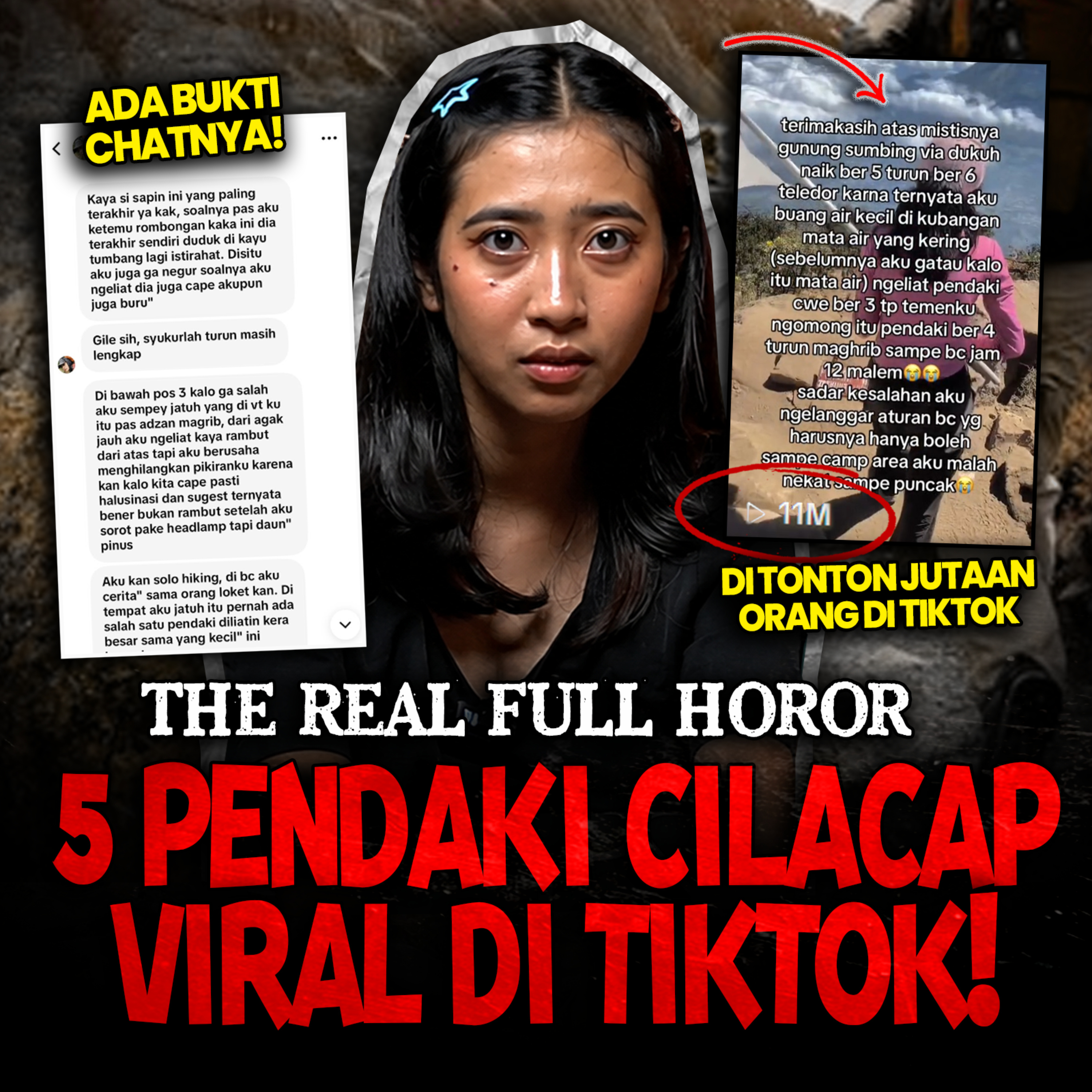 TERLALU SEREM! KALO UDH GAK KUAT SKIP AJA! INI CERITA 5 PENDAKI CILACAP PALING HOROR DI Gn. SUMBING - BESOK PAGI