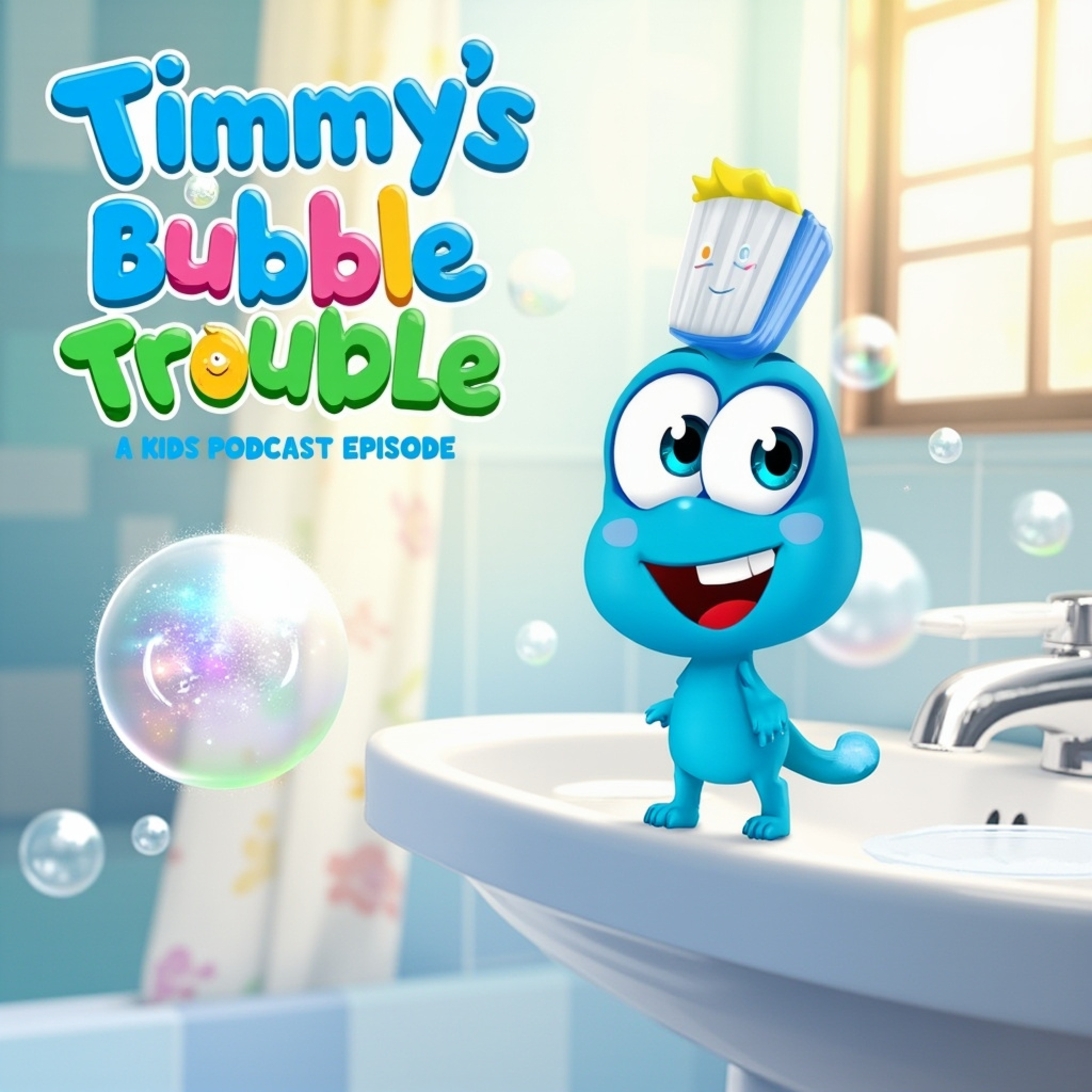 🦷 Fun Toothbrushing Story! | Timmy’s Bubble Trouble (Healthy Habits & Song for Kids 3-8) episode artwork