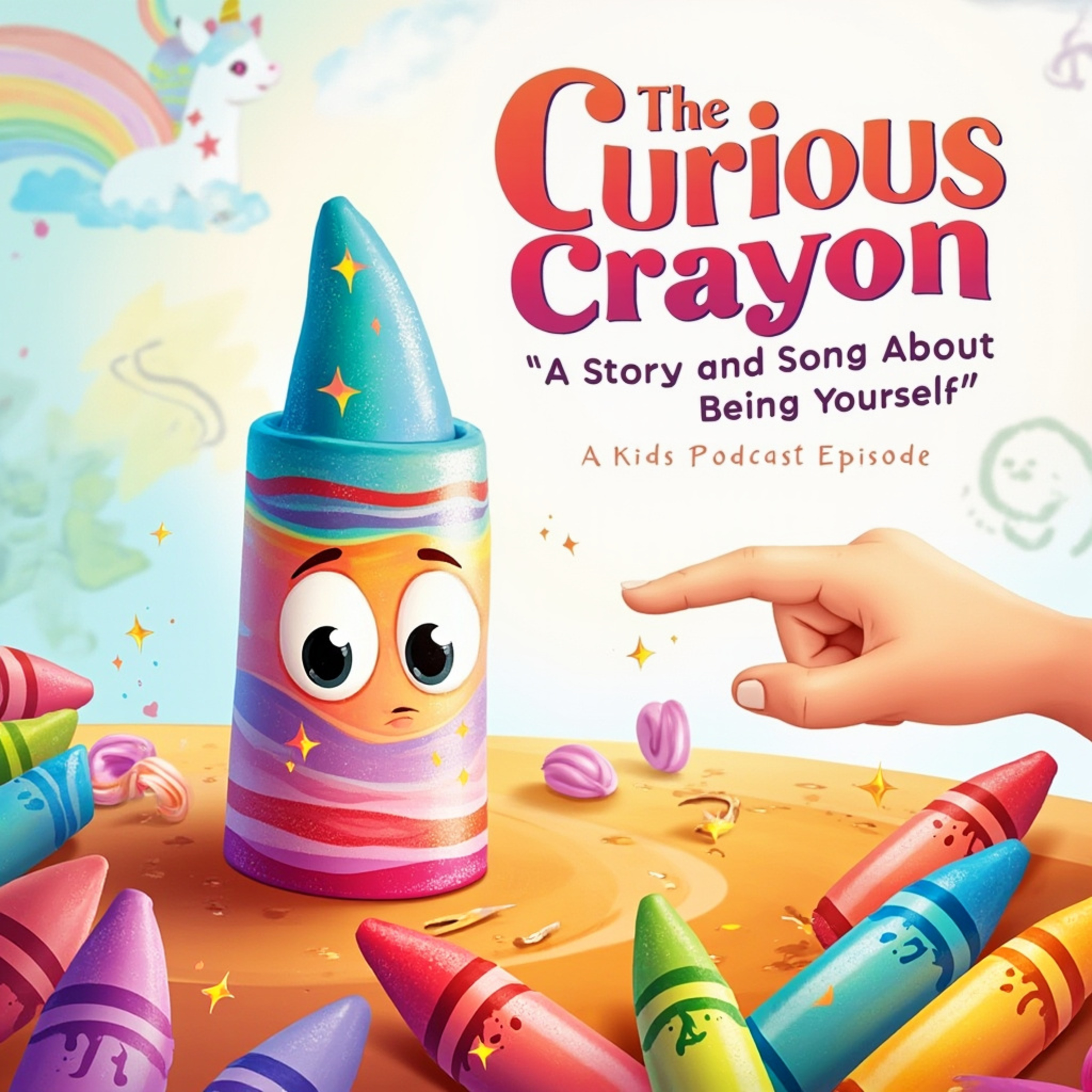 🖍️ Creativity Story | The Curious Crayon (Self-Confidence & Art) episode artwork