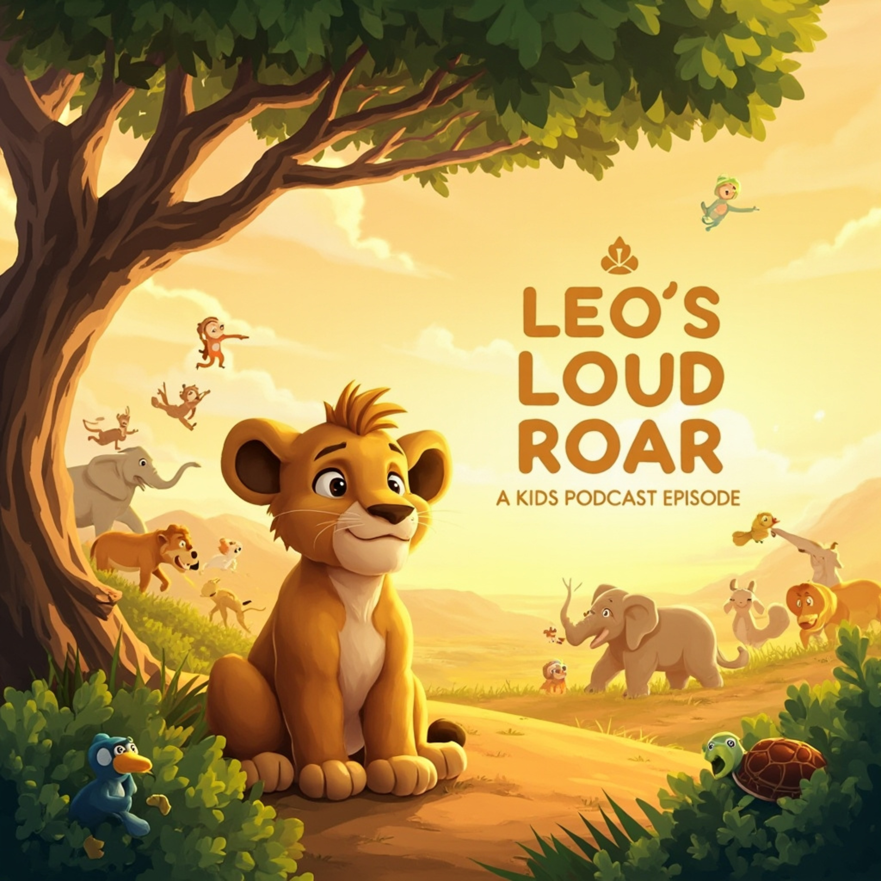 🦁 Best Courage Story! | Leo’s Loud Roar (Quiet Confidence for Kids 3-8) episode artwork