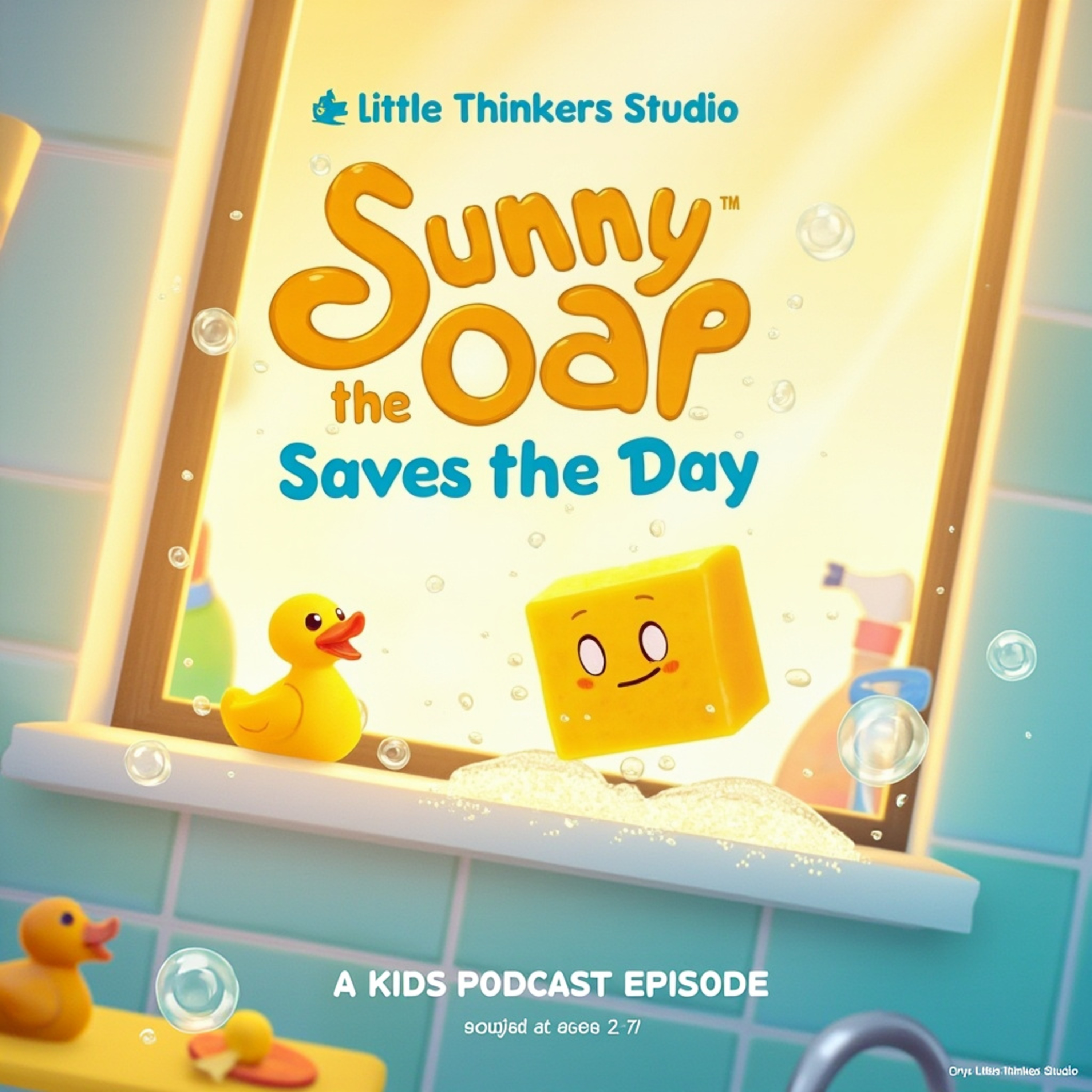 🧼 Fun Bath Time Story! | Sunny the Soap (Hygiene & Habits for Kids 3-8) episode artwork