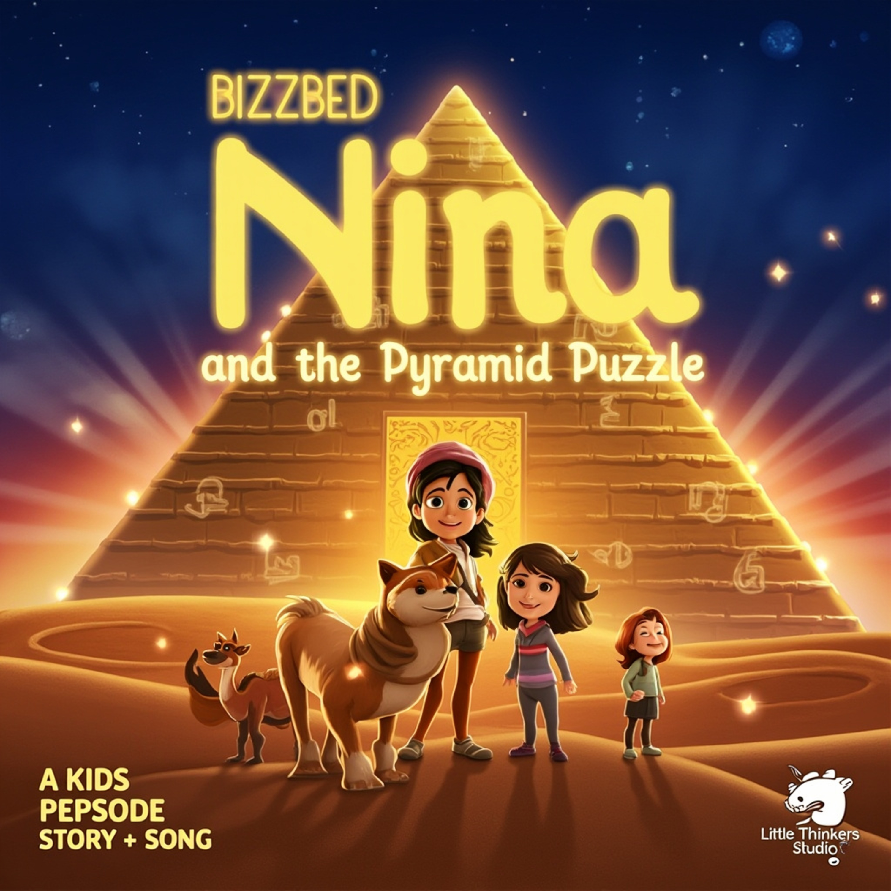 🏜️ Best Teamwork Story! | Nina and the Pyramid Puzzle (Mystery & Trust for Kids 3-8) episode artwork