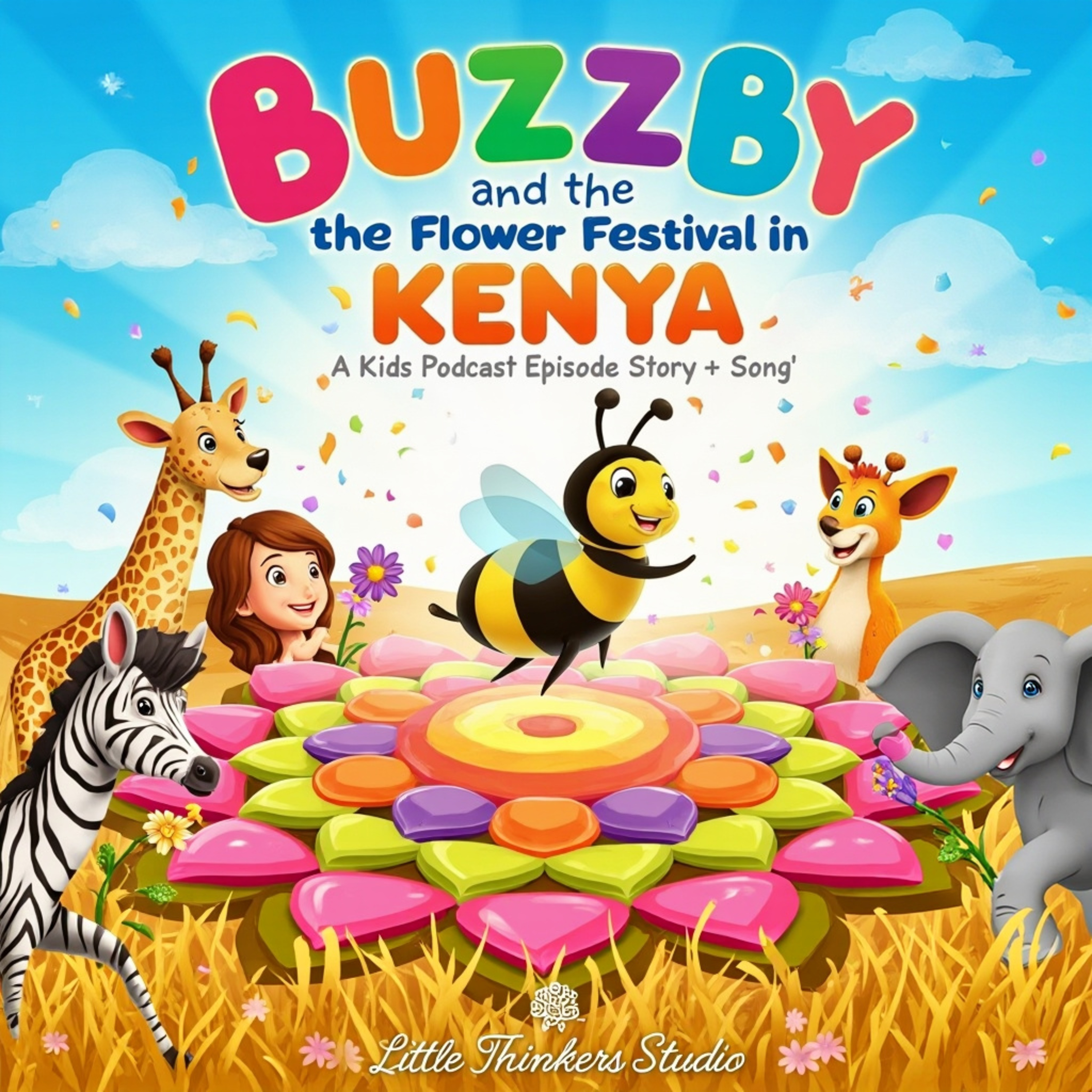 🌼 Best Diversity Story! | Buzzby and the Flower Festival (Kindness & Unity for Kids 3-8) episode artwork