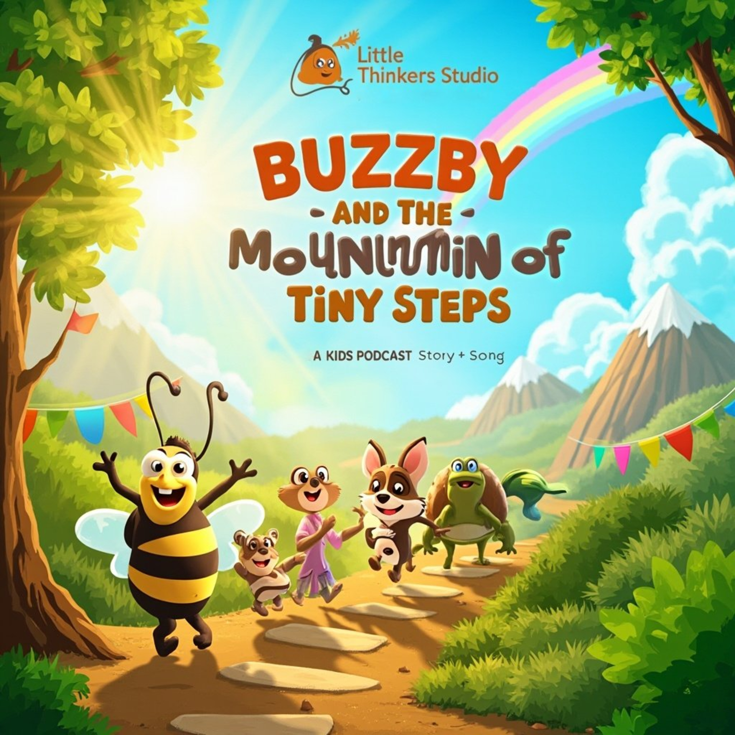🏔️ Best Perseverance Story! | Buzzby and the Mountain of Tiny Steps (Growth Mindset for Kids 3-8) episode artwork