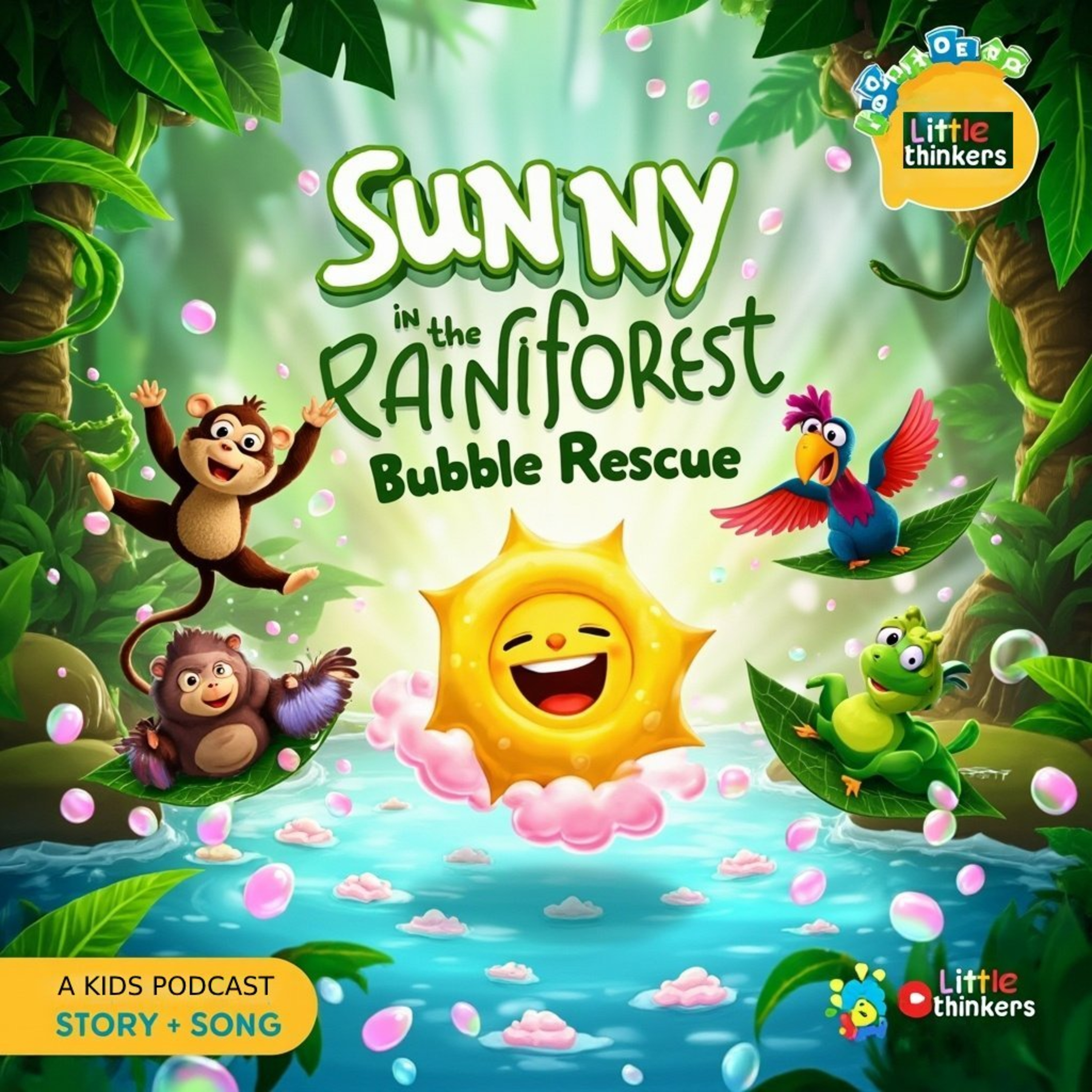 🧼 Best Teamwork Story! | Sunny and the Bubble Rescue (Helping & Fun for Kids 3-8) episode artwork