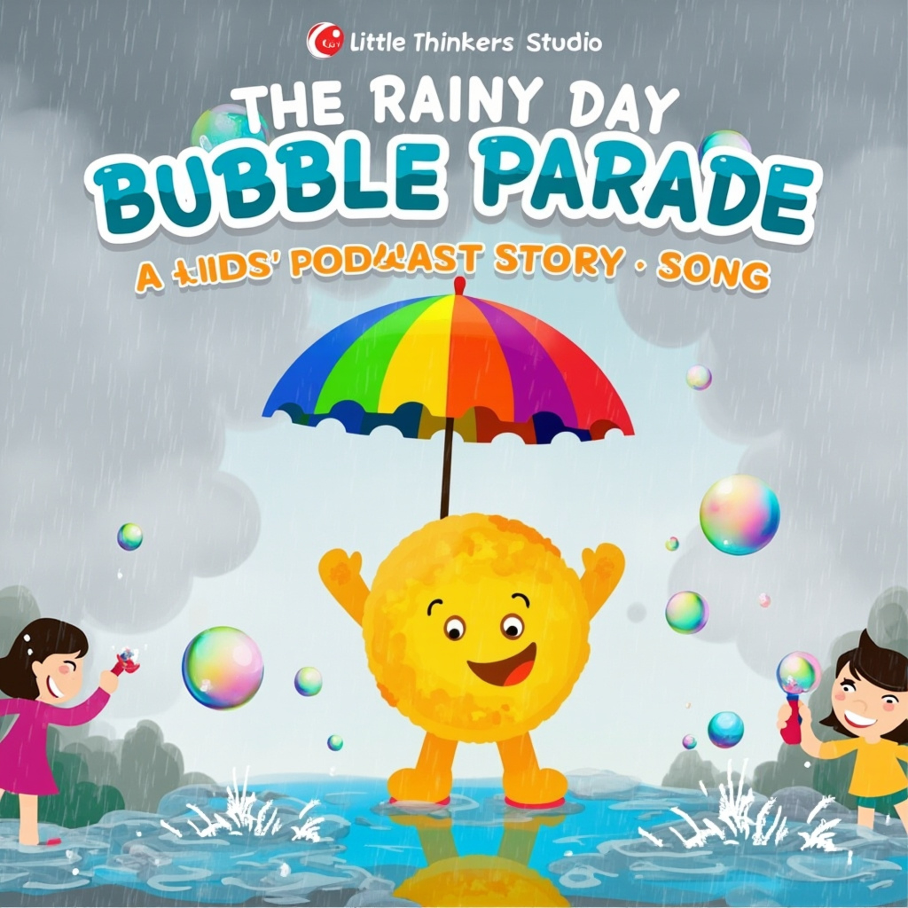 ☔ Best Imagination Story! | The Rainy Day Bubble Parade (Rainy Day Fun for Kids 3-8) episode artwork