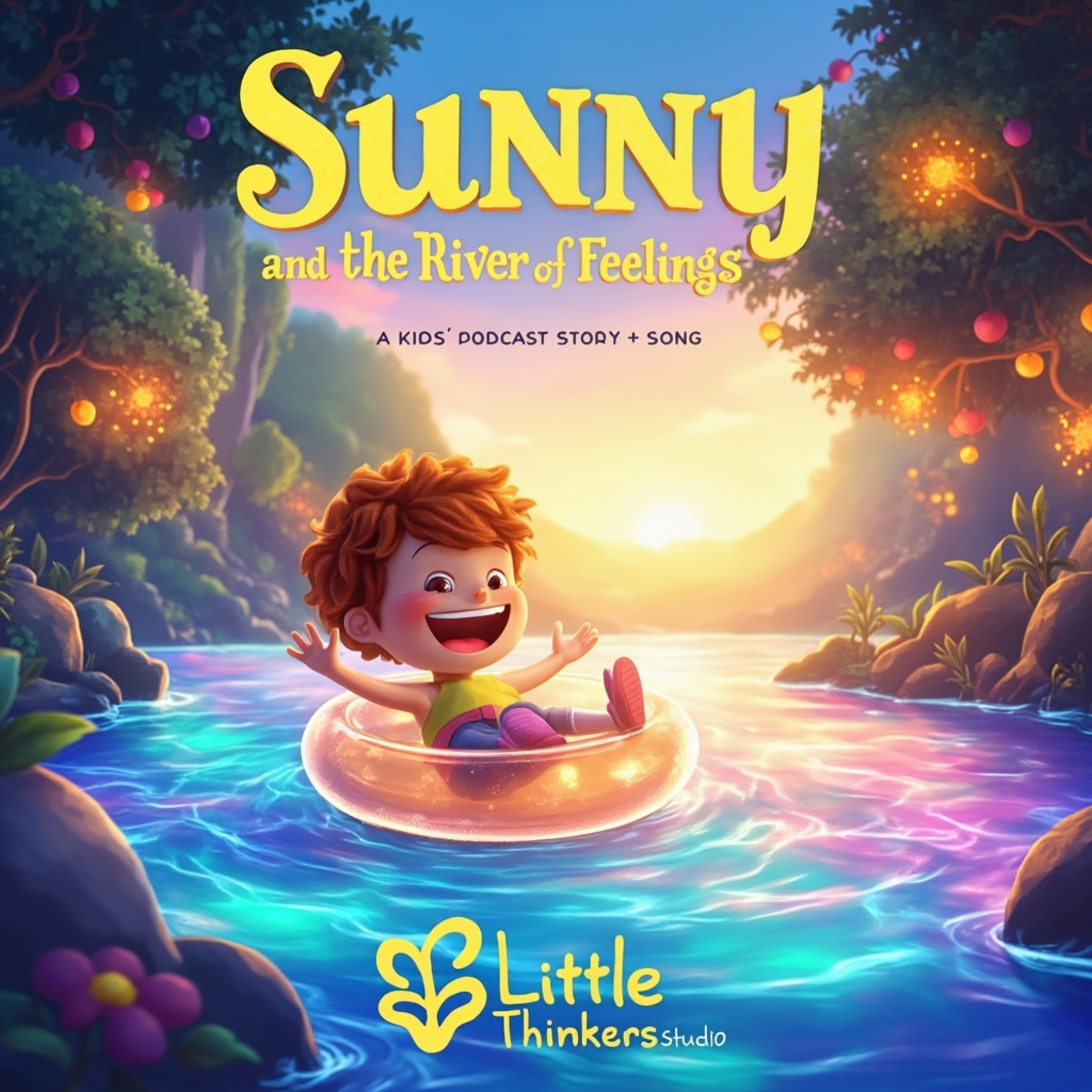 🌊 Best Emotion Story! | Sunny and the River of Feelings (Understanding Emotions for Kids 3-8) episode artwork