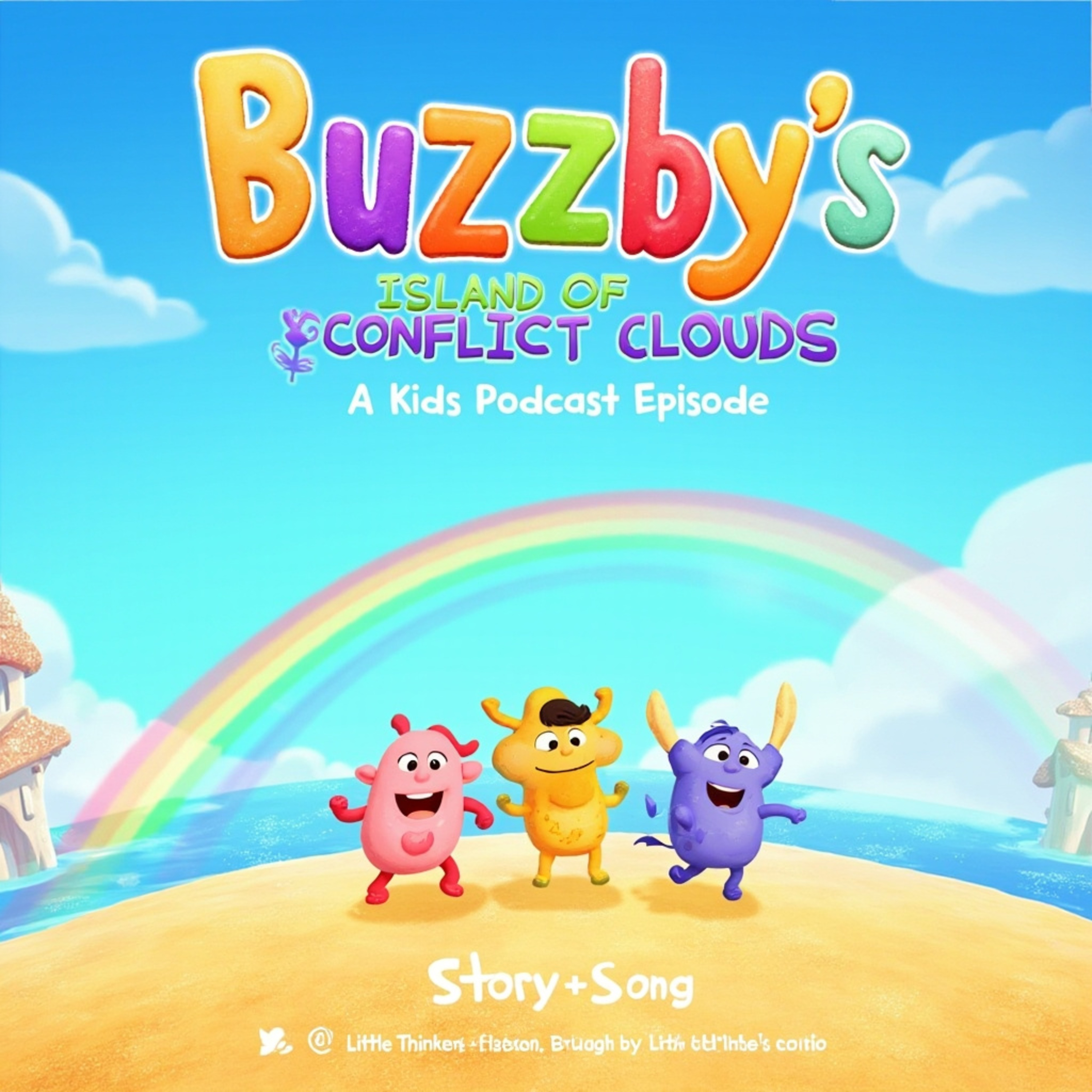 ⛈️ Best Conflict Resolution Story! | Buzzby’s Island of Conflict Clouds (Problem Solving for Kids 3-8) episode artwork