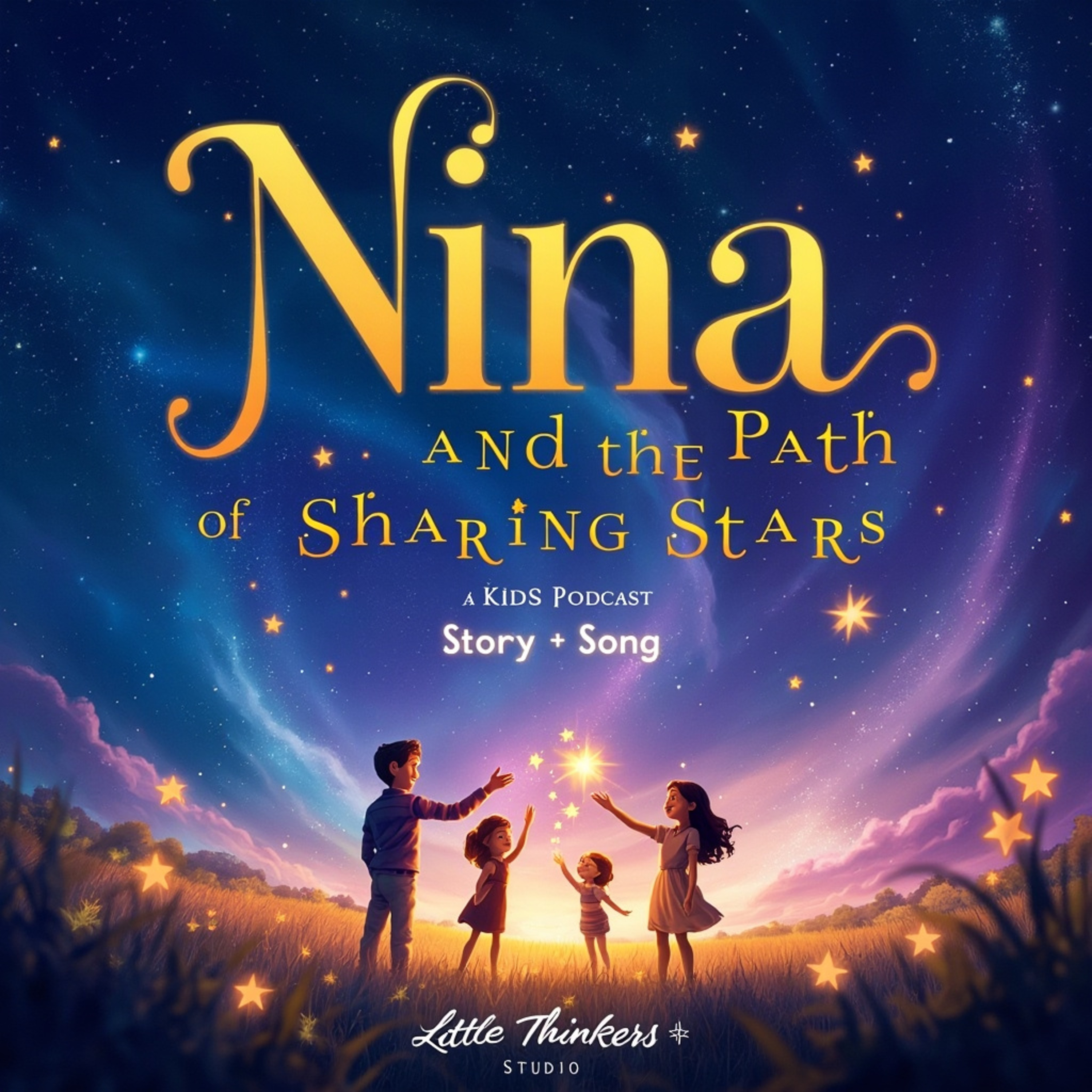 🌟 Best Sharing Story! | Nina and the Path of Sharing Stars (Generosity & Kindness for Kids 3-8) episode artwork