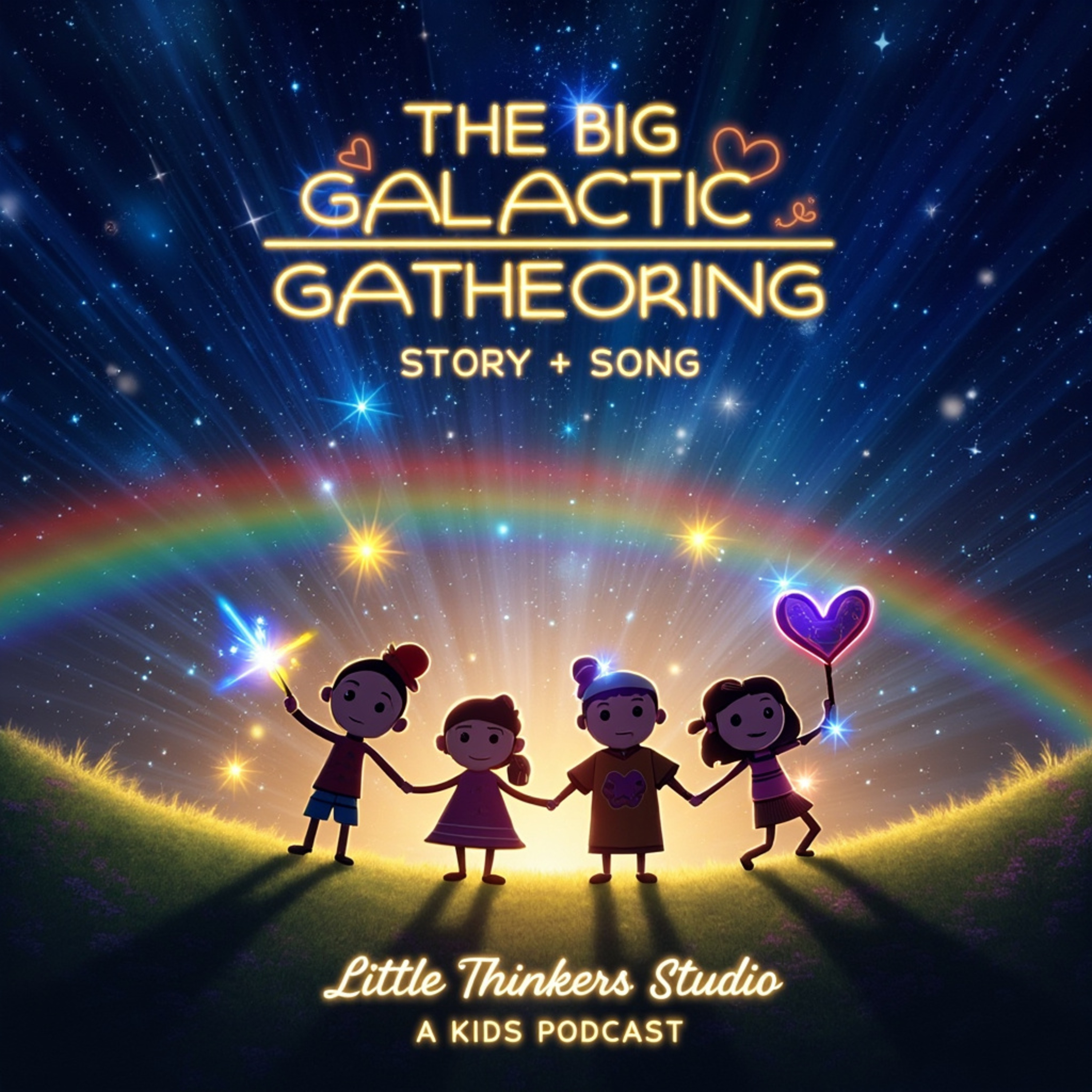 🌌 Best Celebration Story! | The Big Galactic Gathering (Friendship & Unity for Kids 3-8) episode artwork