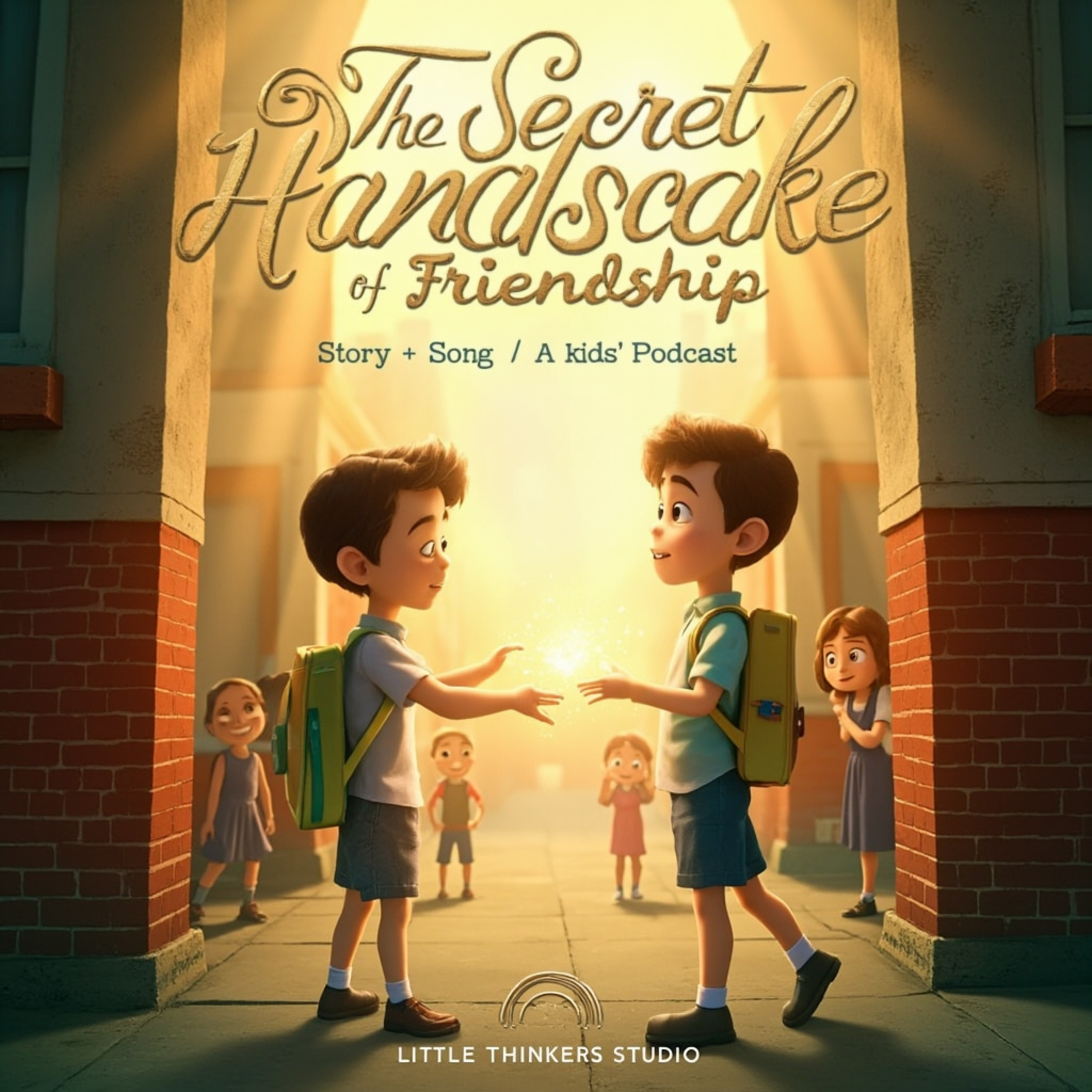 🤝 Best Friendship Story! | The Secret Handshake of Friendship (Courage & Inclusion for Kids 3-8)