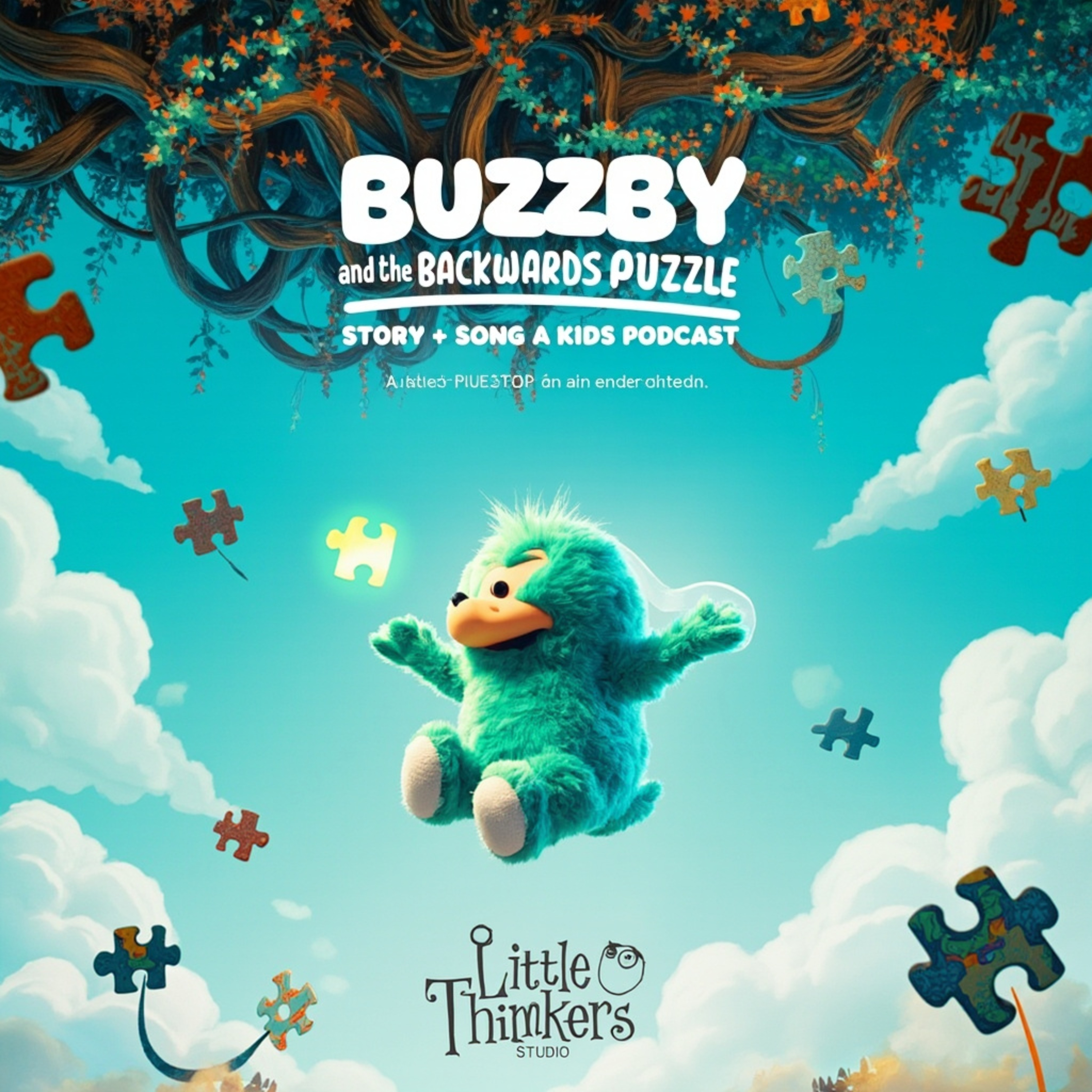 🧩 Best Logic Story! | Buzzby and the Backwards Puzzle (Problem Solving for Kids 3-8) episode artwork
