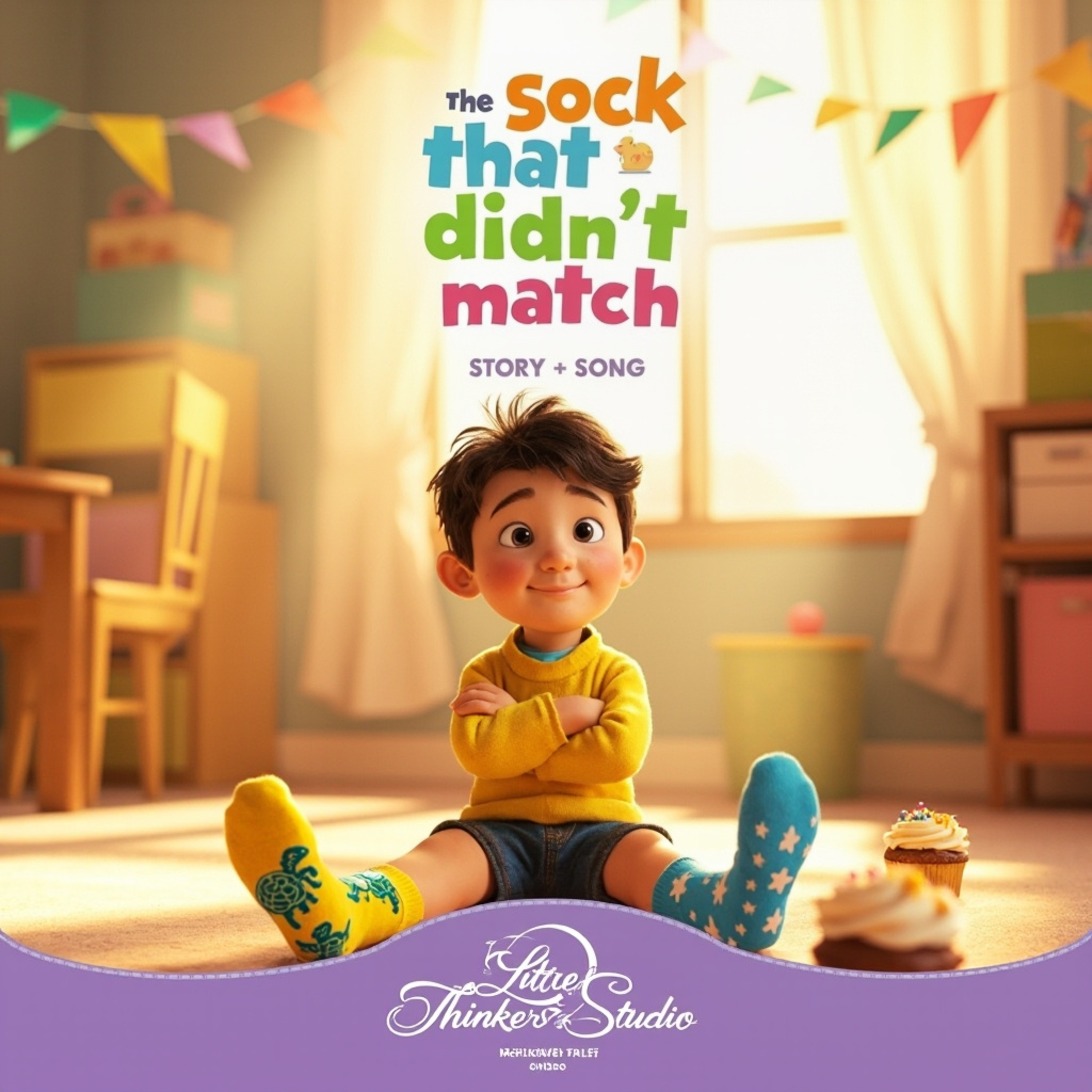 🧦 Best Confidence Story! | The Sock That Didn’t Match (Being Yourself for Kids 3-8) episode artwork
