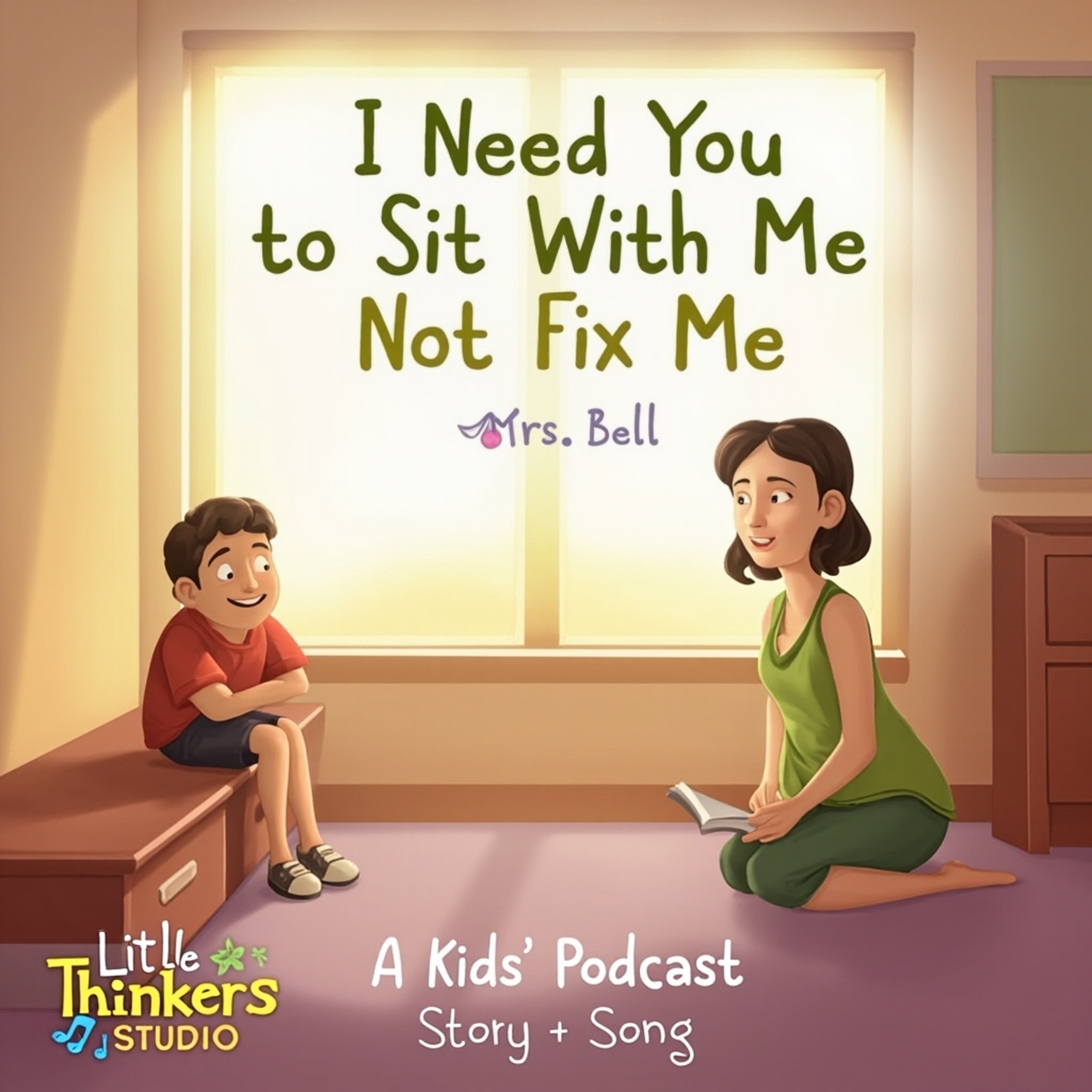 Emotional Support Story! | Sit With Me, Not Fix Me (Empathy & Presence for Kids)
