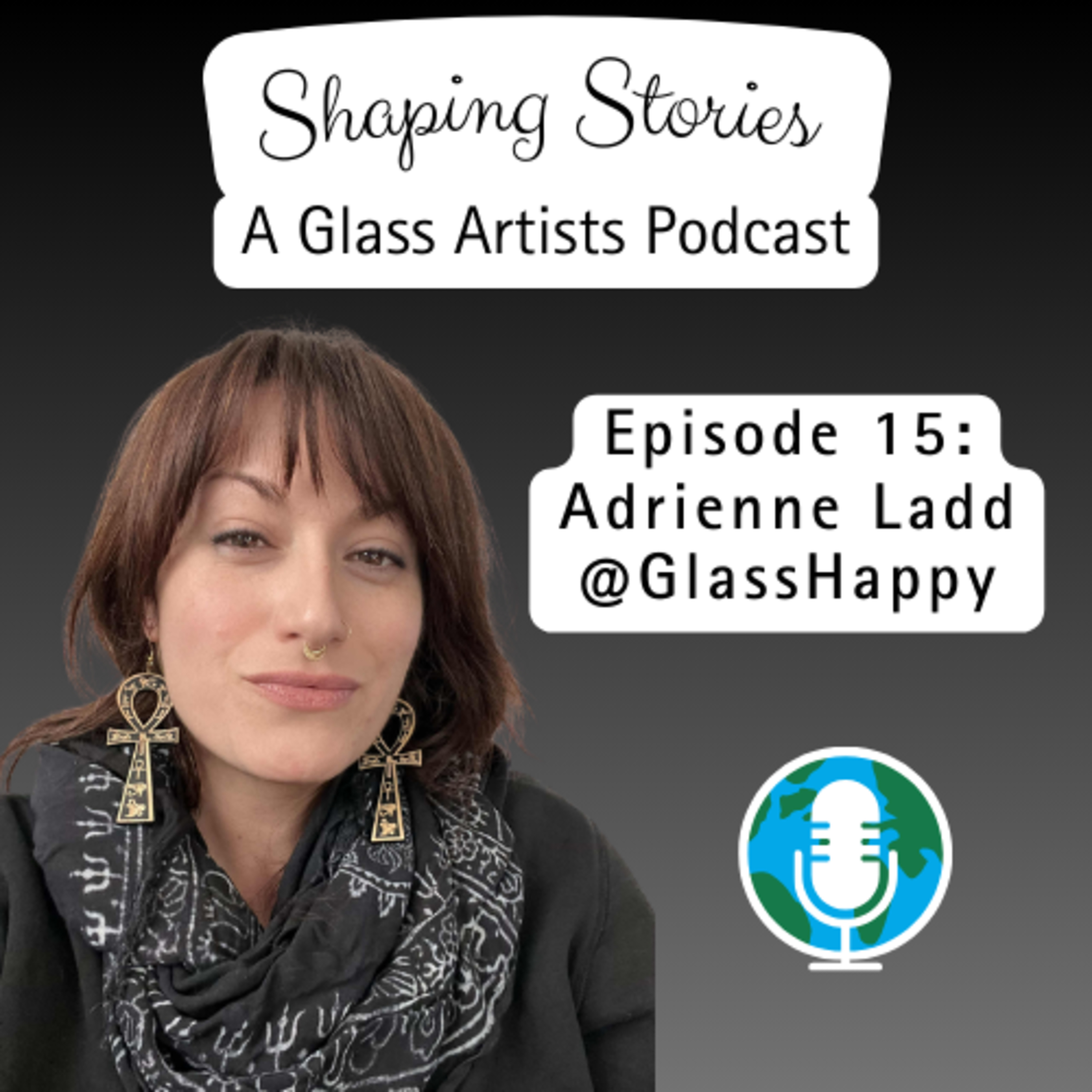 Episode 15: Adrienne Ladd (@glasshappy, aka Bacon Face)