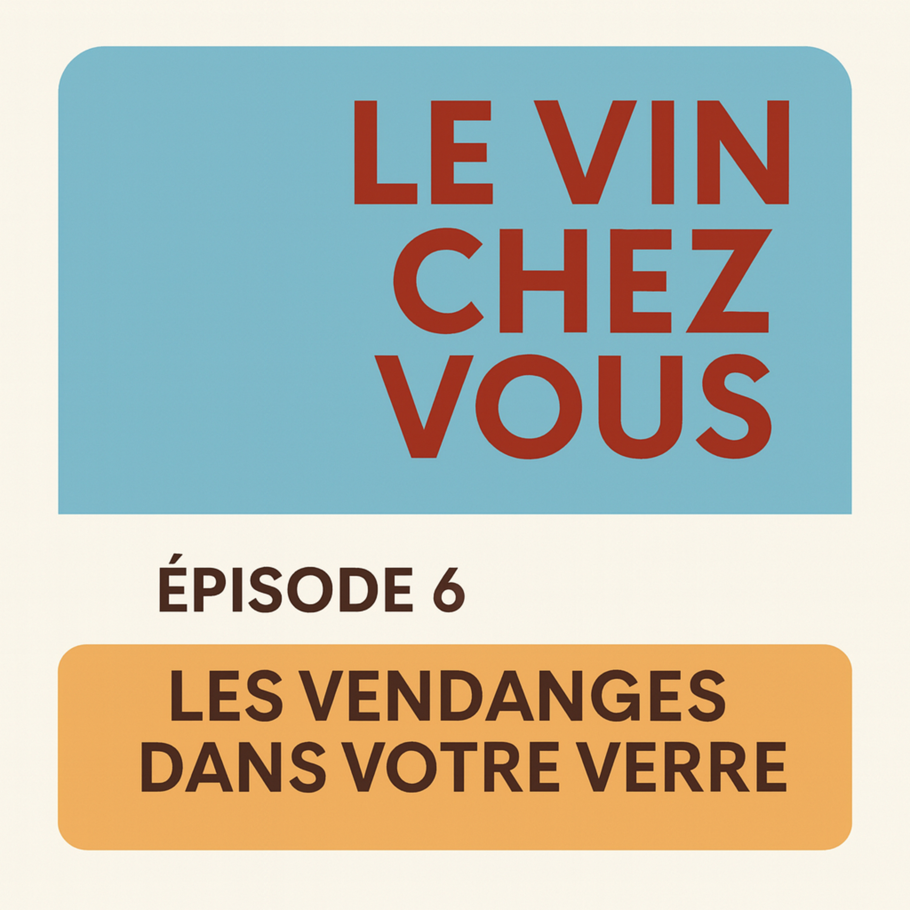 Le Vin Chez Vous : le podcast qui parle de vin sans complexe.