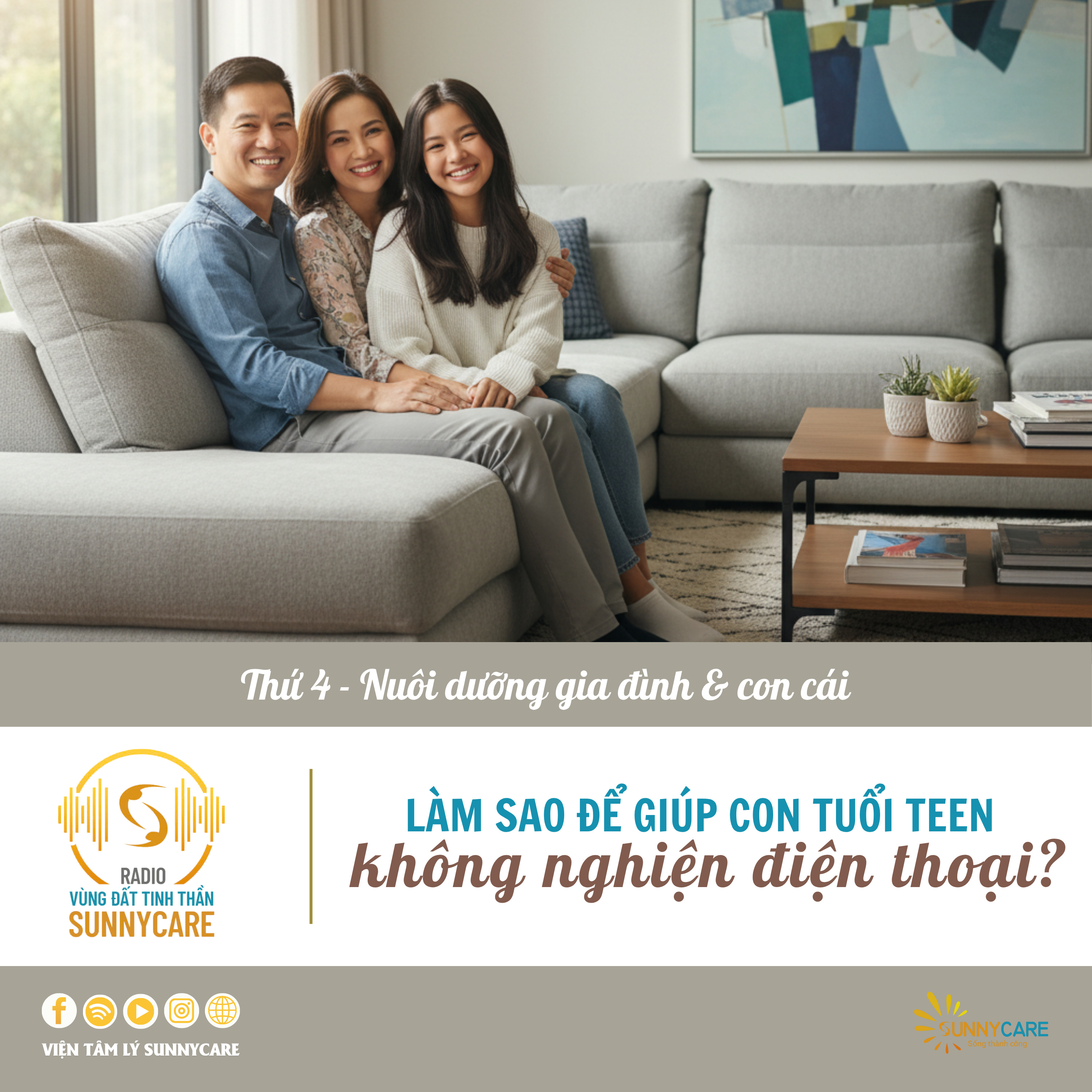 Tập 76: Làm sao để giúp con tuổi teen không nghiện điện thoại? episode artwork